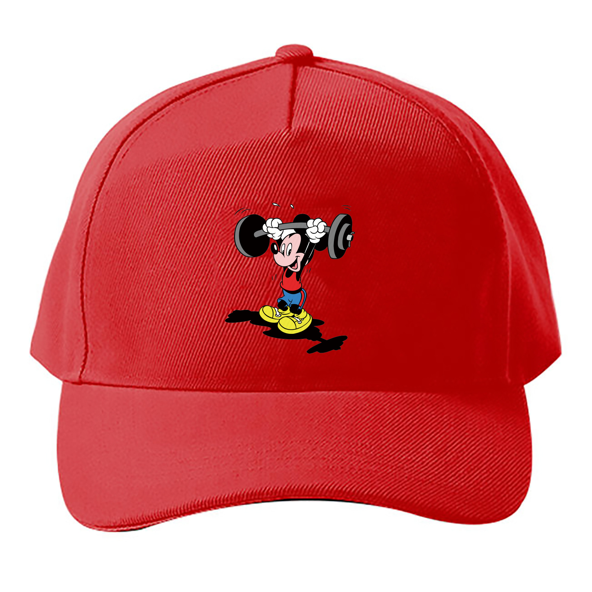 （画像用） ミッキーマウス Mickey Mouse ベースボールキャップ 綿100％ 男女兼用 帽子 スポーツ