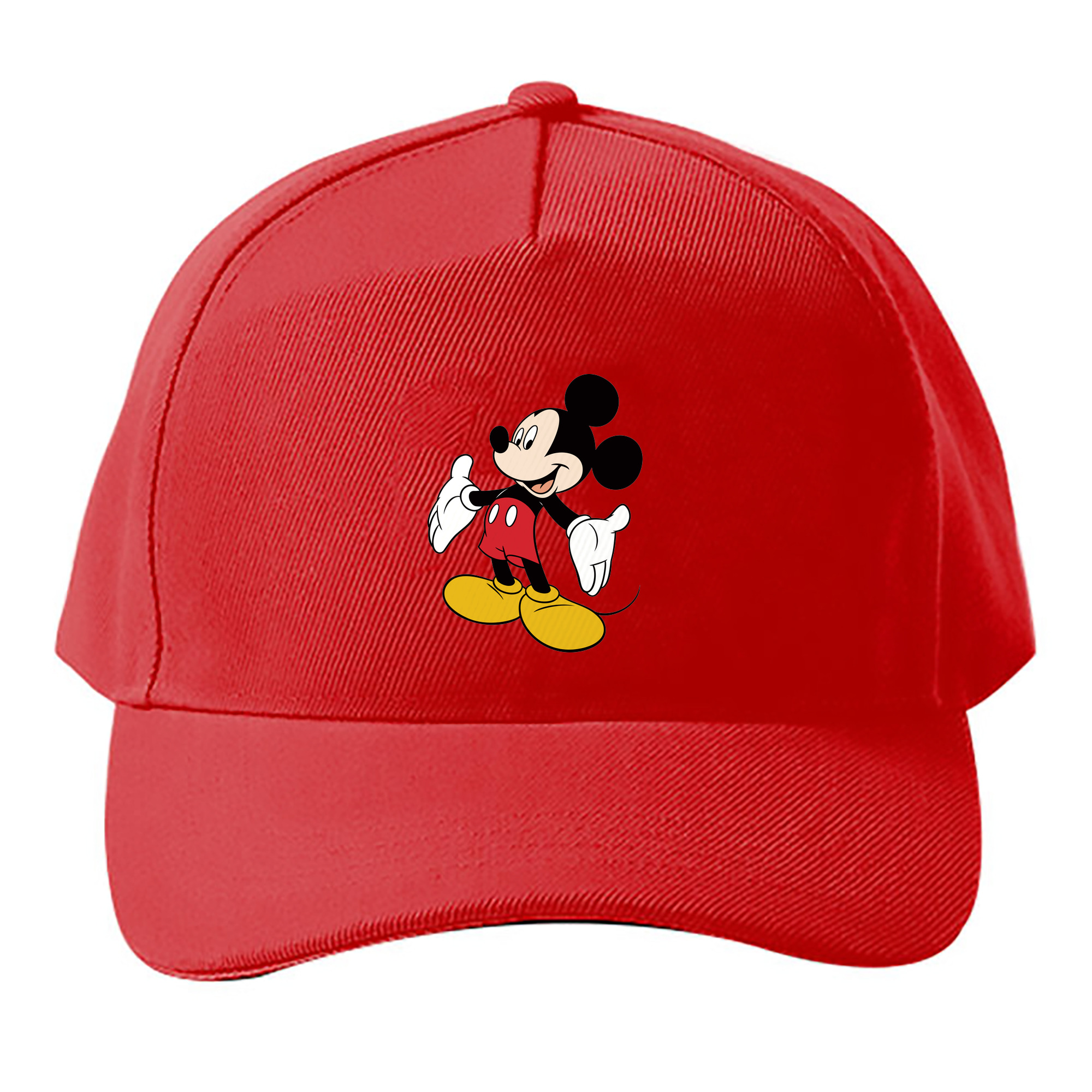 （画像用） ミッキーマウス Mickey Mouse ベースボールキャップ 綿100％ 男女兼用 帽子 スポーツ