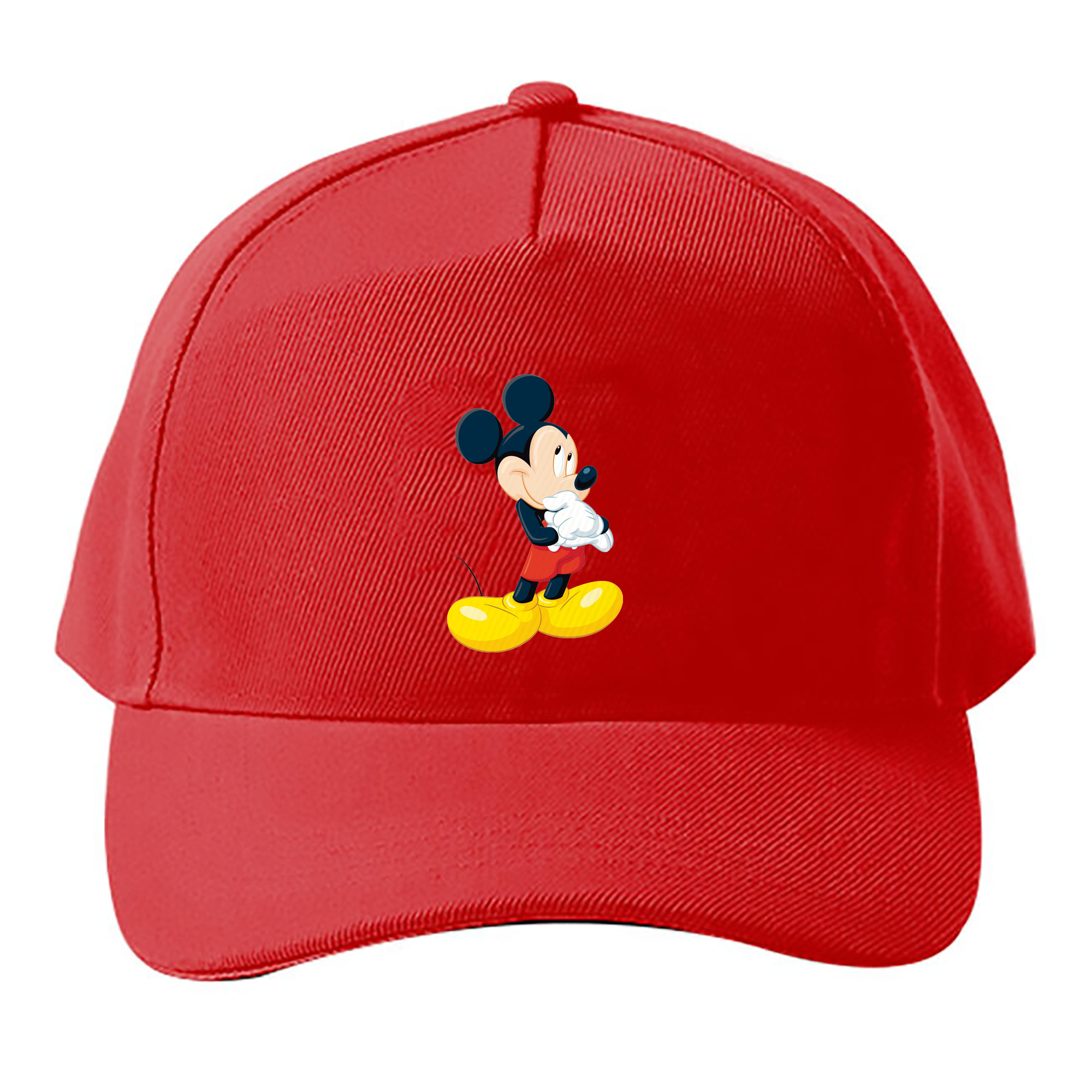 （画像用） ミッキーマウス Mickey Mouse ベースボールキャップ 綿100％ 男女兼用 帽子 スポーツ