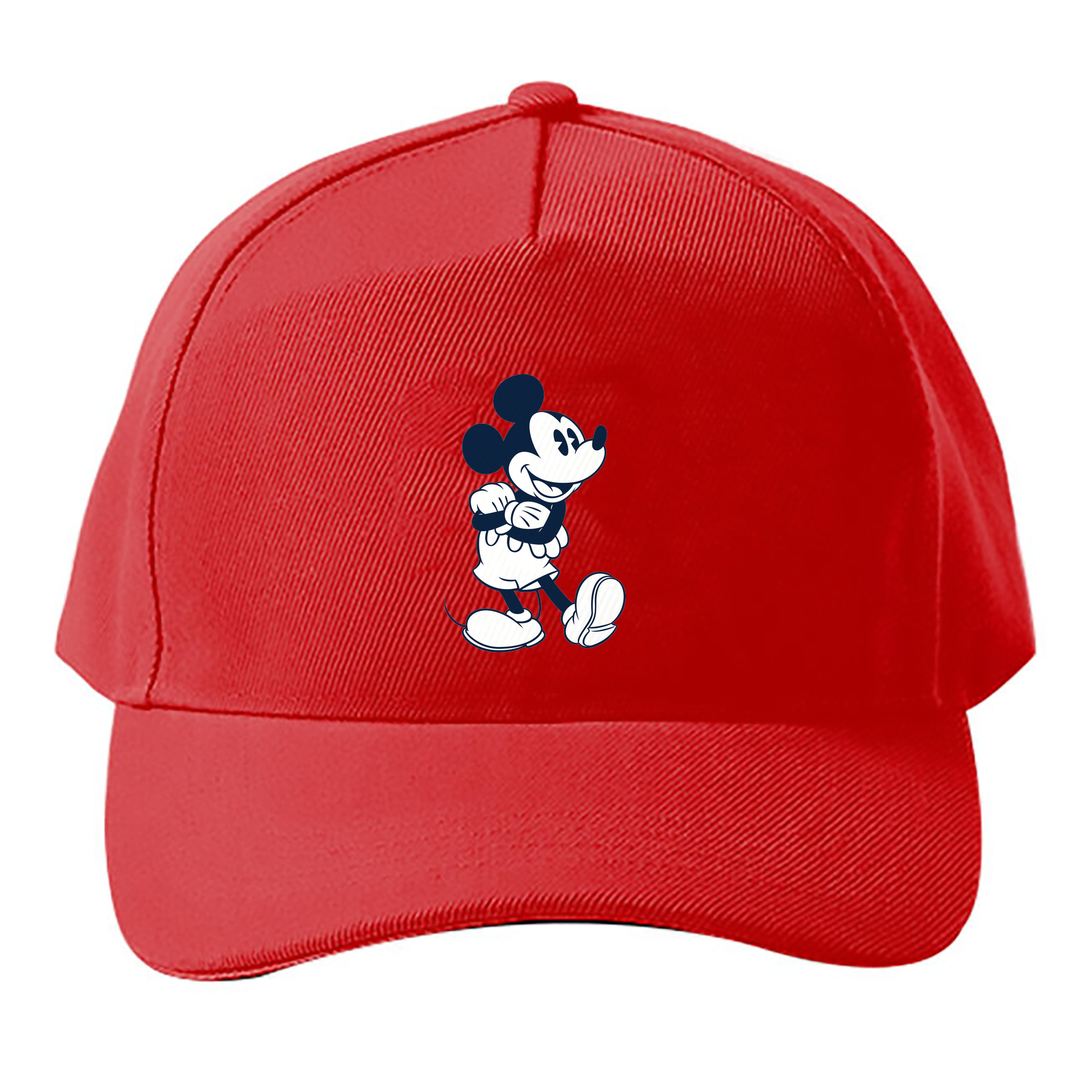 （画像用） ミッキーマウス Mickey Mouse ベースボールキャップ 綿100％ 男女兼用 帽子 スポーツ