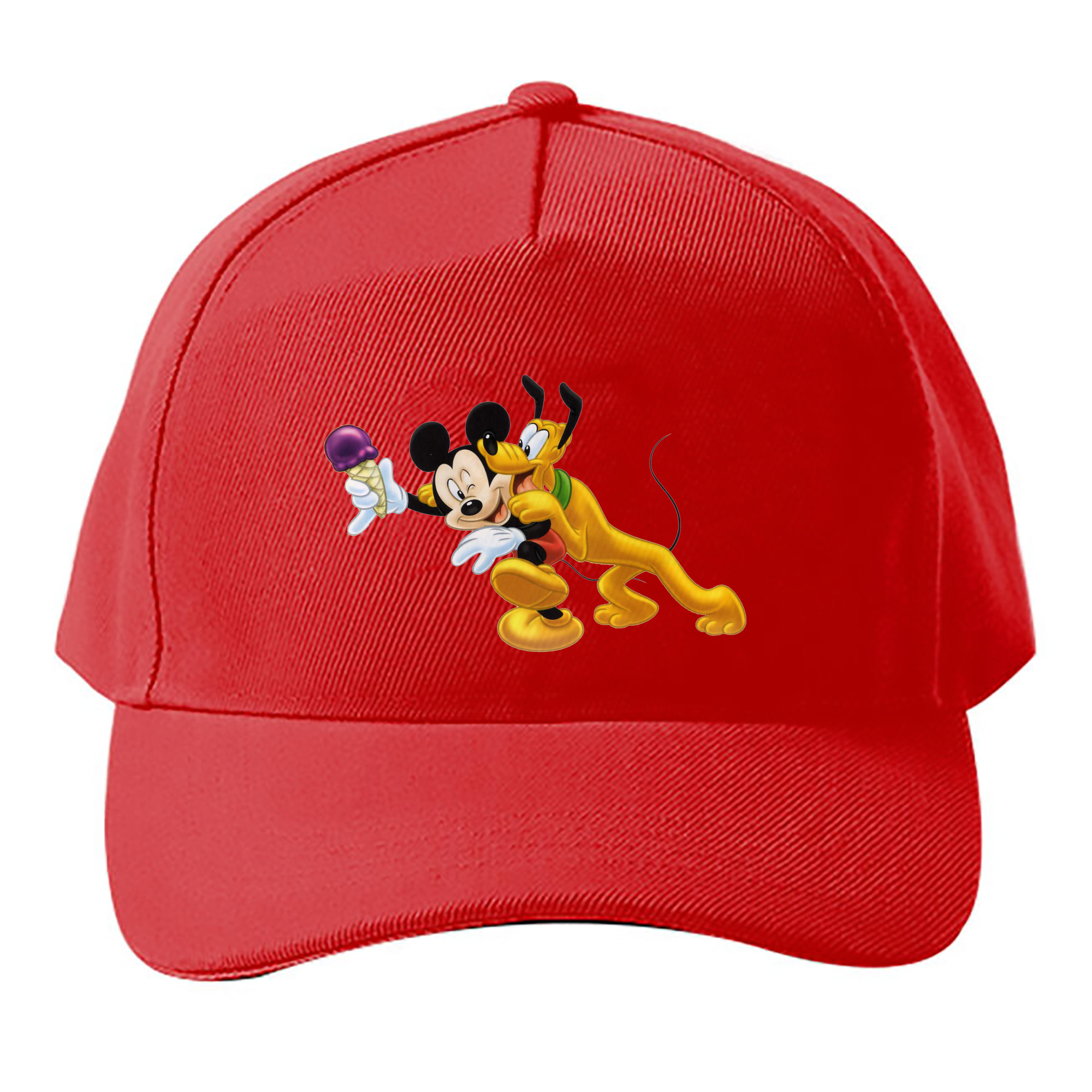 （画像用） ミッキーマウス Mickey Mouse ベースボールキャップ 綿100％ 男女兼用 帽子 スポーツ