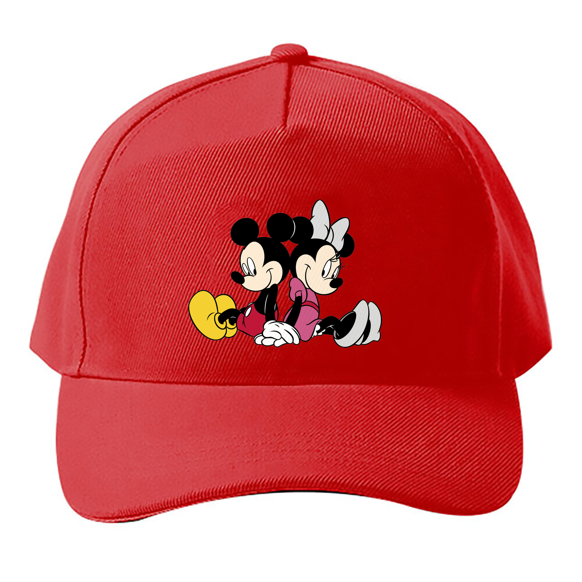 （画像用） ミッキーマウス Mickey Mouse ベースボールキャップ 綿100％ 男女兼用 帽子 スポーツ