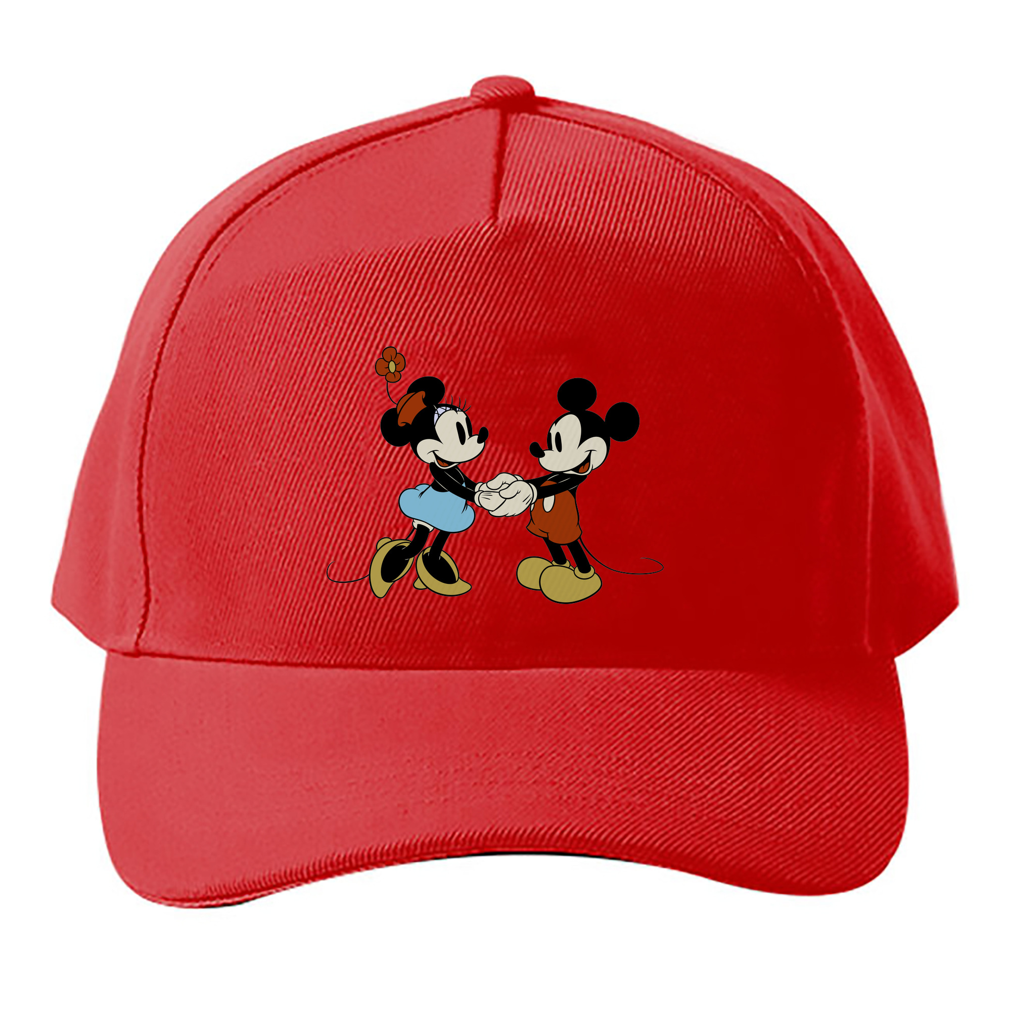 （画像用） ミッキーマウス Mickey Mouse ベースボールキャップ 綿100％ 男女兼用 帽子 スポーツ