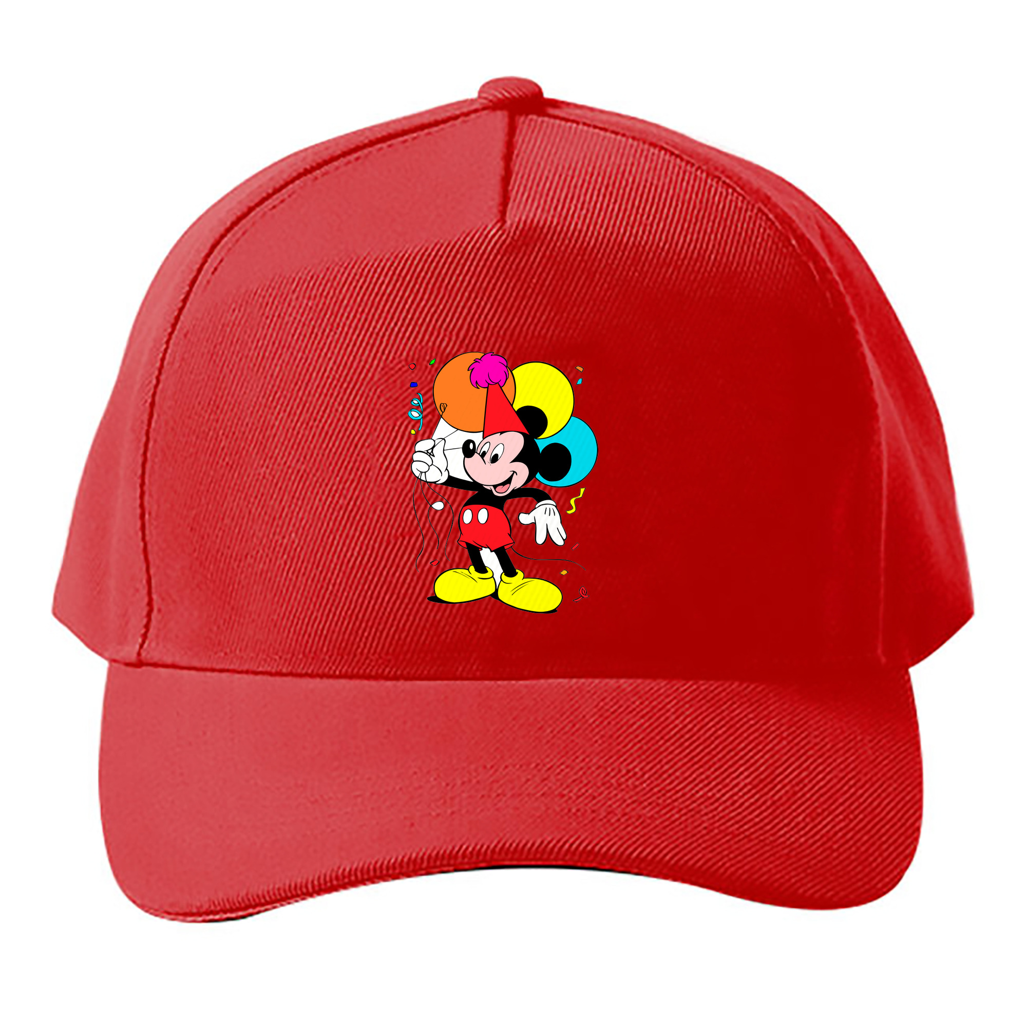 （画像用） ミッキーマウス Mickey Mouse ベースボールキャップ 綿100％ 男女兼用 帽子 スポーツ