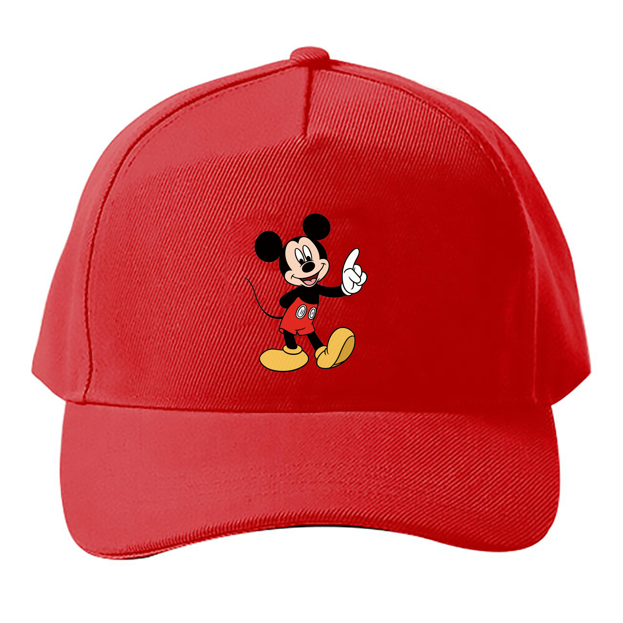 （画像用） ミッキーマウス Mickey Mouse ベースボールキャップ 綿100％ 男女兼用 帽子 スポーツ