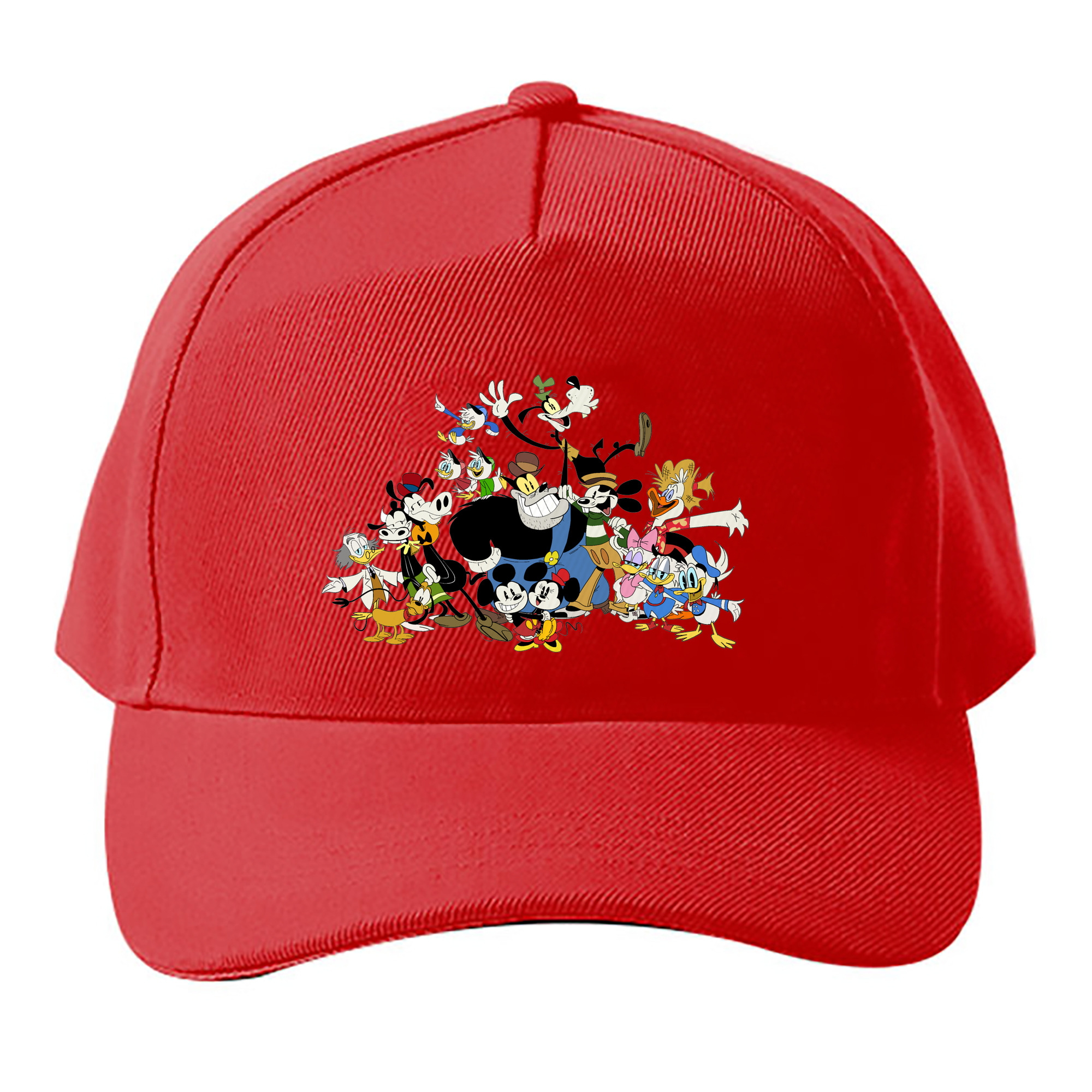 （画像用） ミッキーマウス Mickey Mouse ベースボールキャップ 綿100％ 男女兼用 帽子 スポーツ