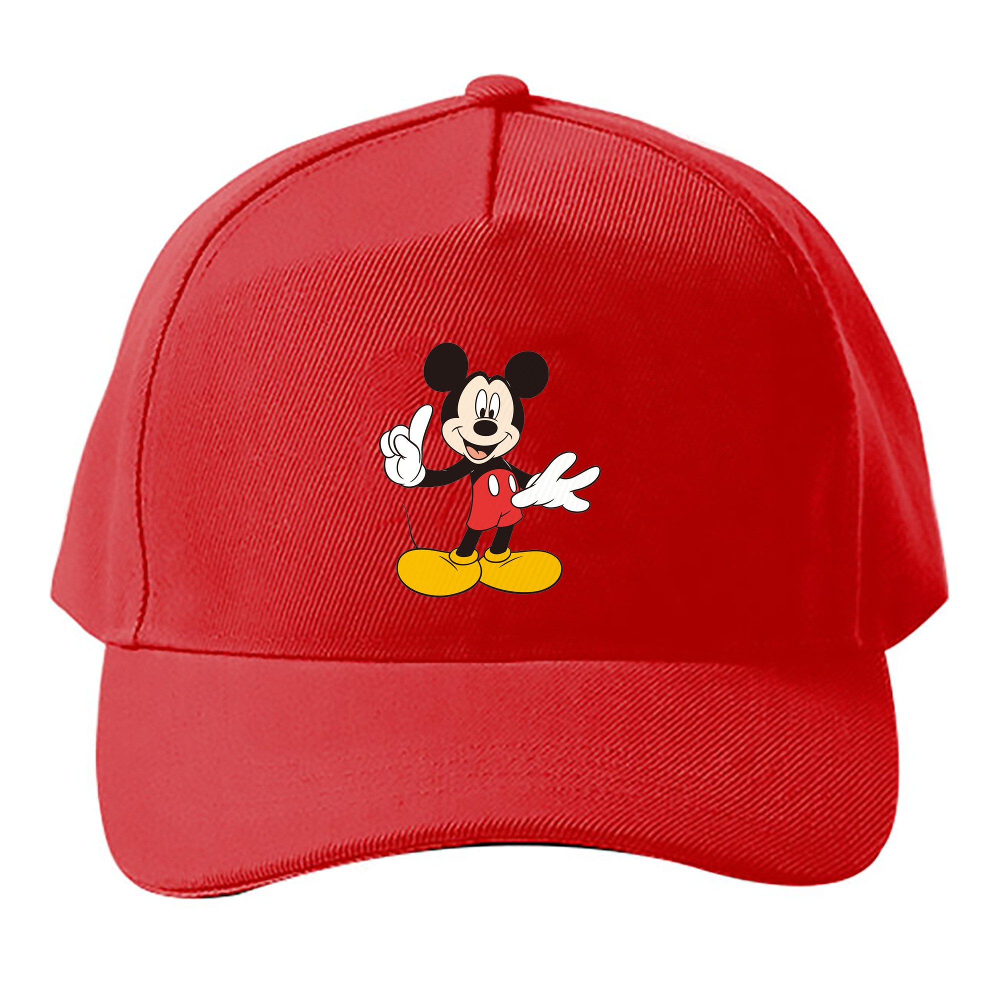 （画像用） ミッキーマウス Mickey Mouse ベースボールキャップ 綿100％ 男女兼用 帽子 スポーツ