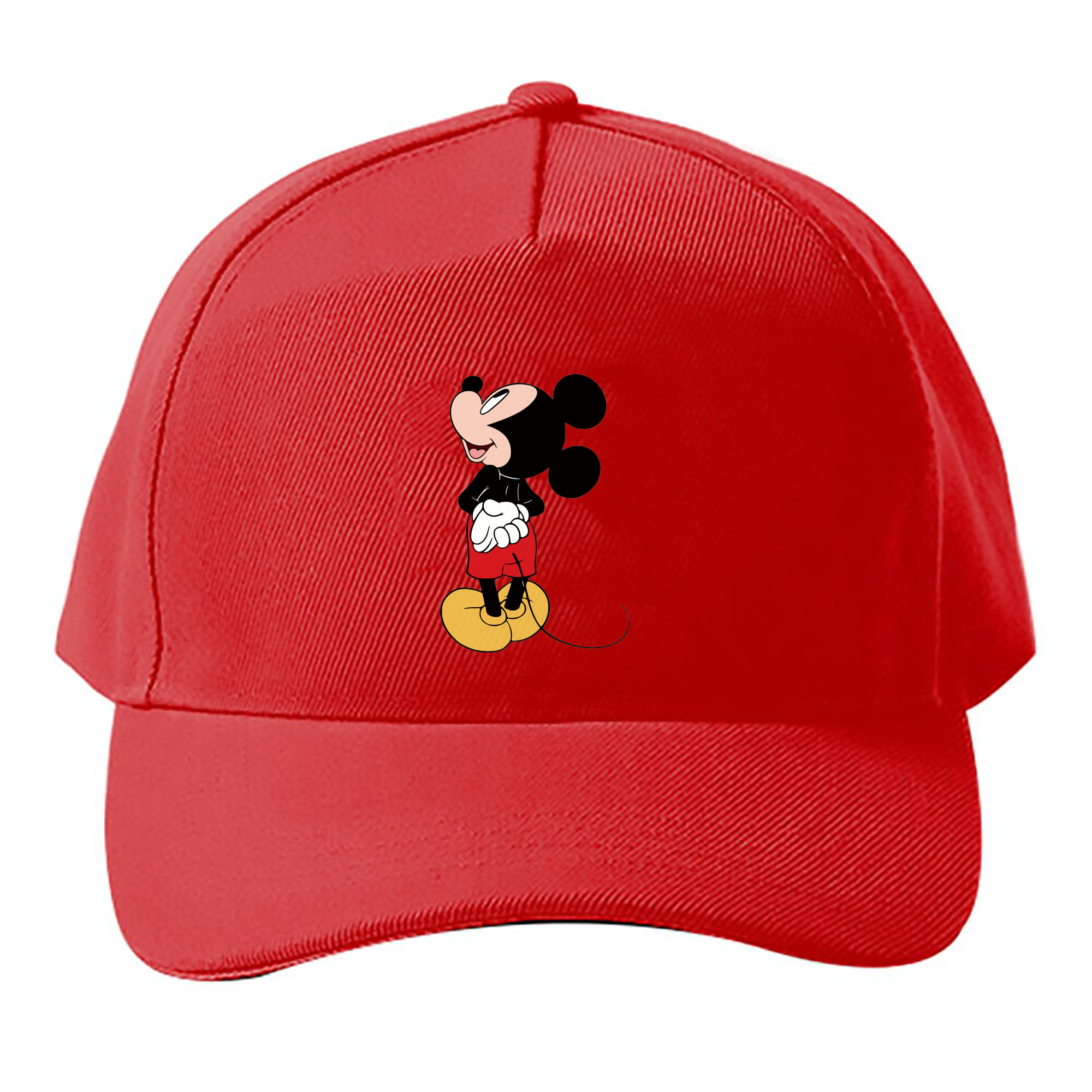 （画像用） ミッキーマウス Mickey Mouse ベースボールキャップ 綿100％ 男女兼用 帽子 スポーツ
