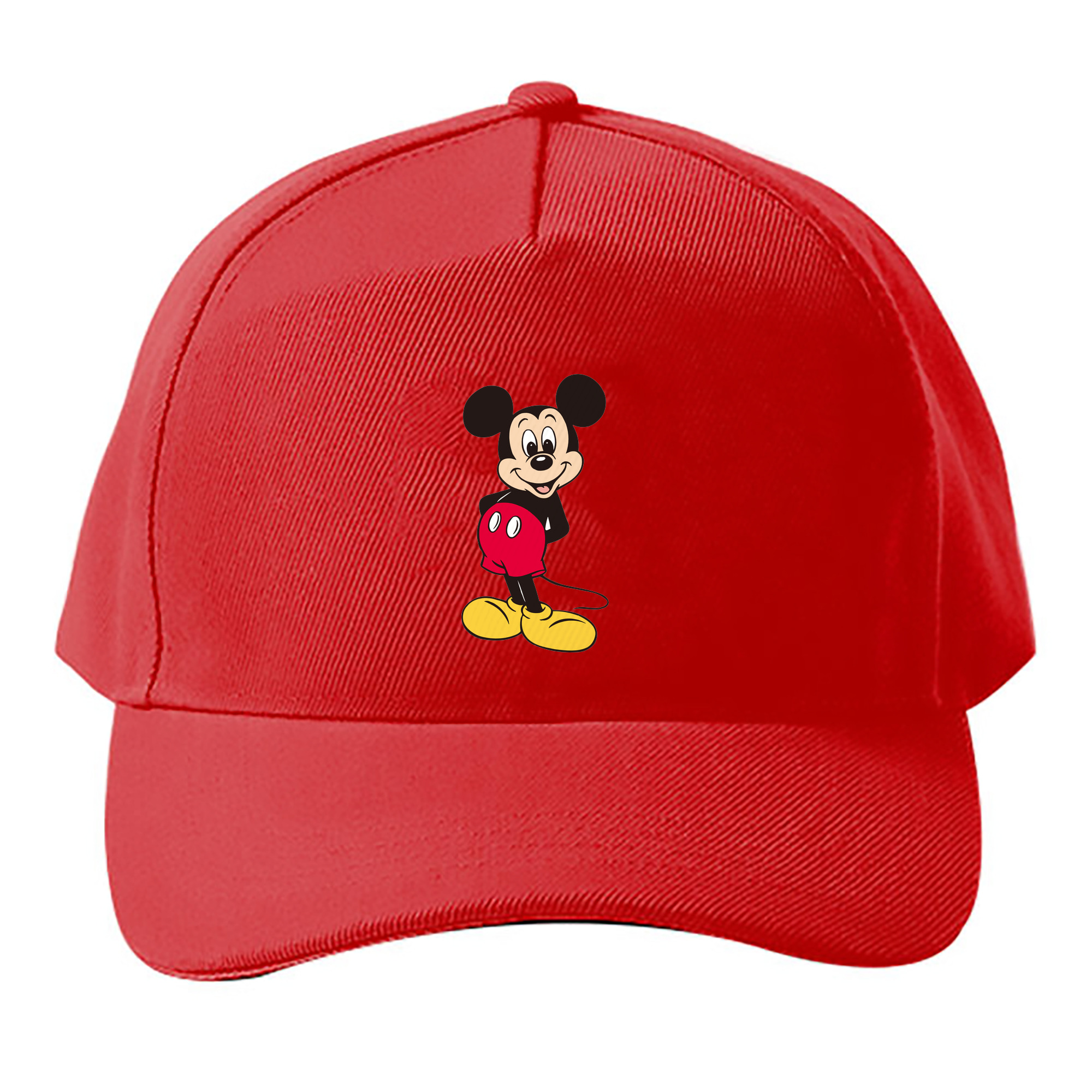 （画像用） ミッキーマウス Mickey Mouse ベースボールキャップ 綿100％ 男女兼用 帽子 スポーツ