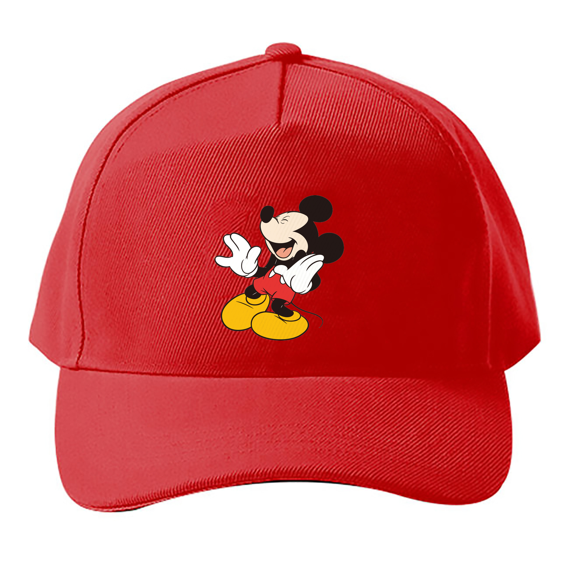 （画像用） ミッキーマウス Mickey Mouse ベースボールキャップ 綿100％ 男女兼用 帽子 スポーツ