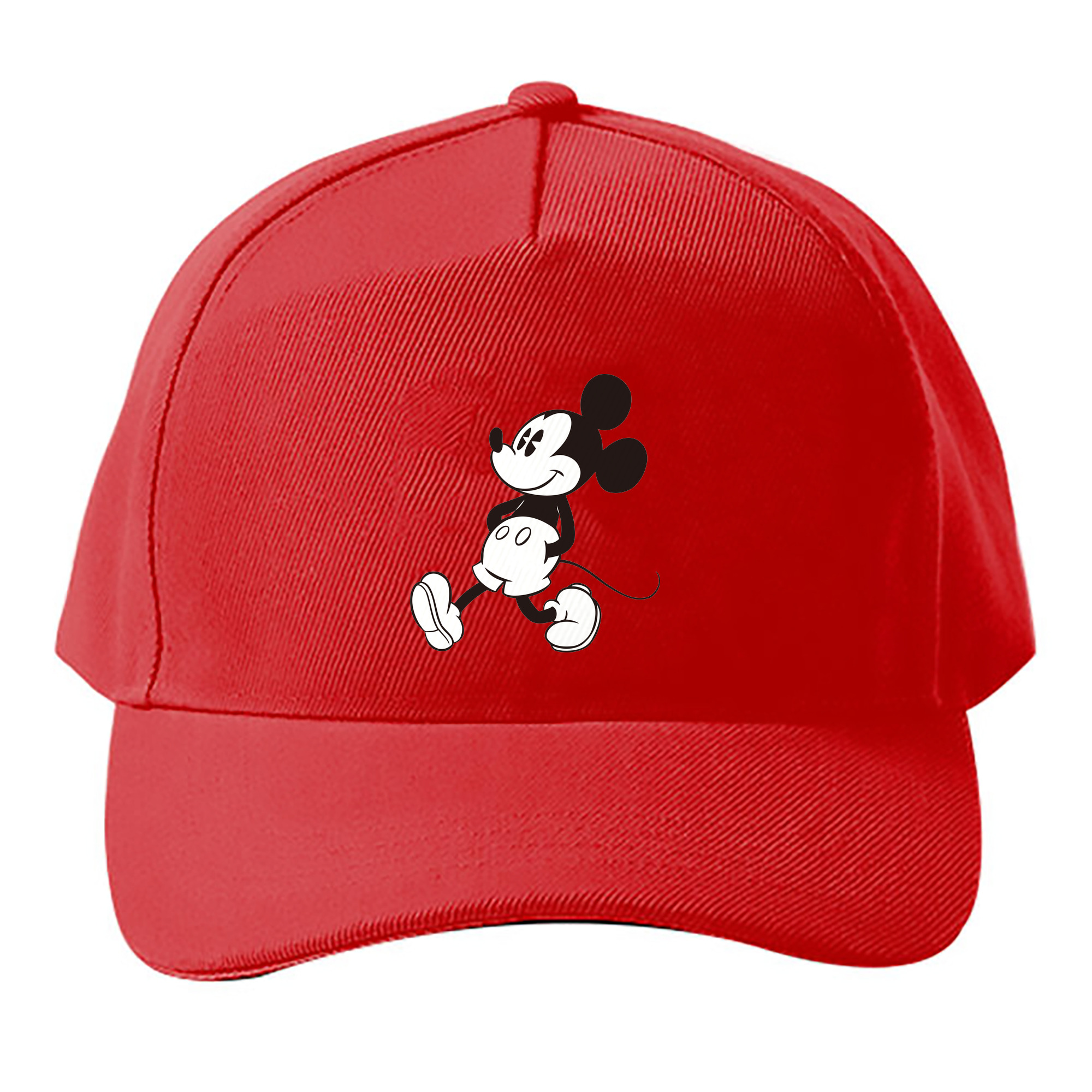 （画像用） ミッキーマウス Mickey Mouse ベースボールキャップ 綿100％ 男女兼用 帽子 スポーツ