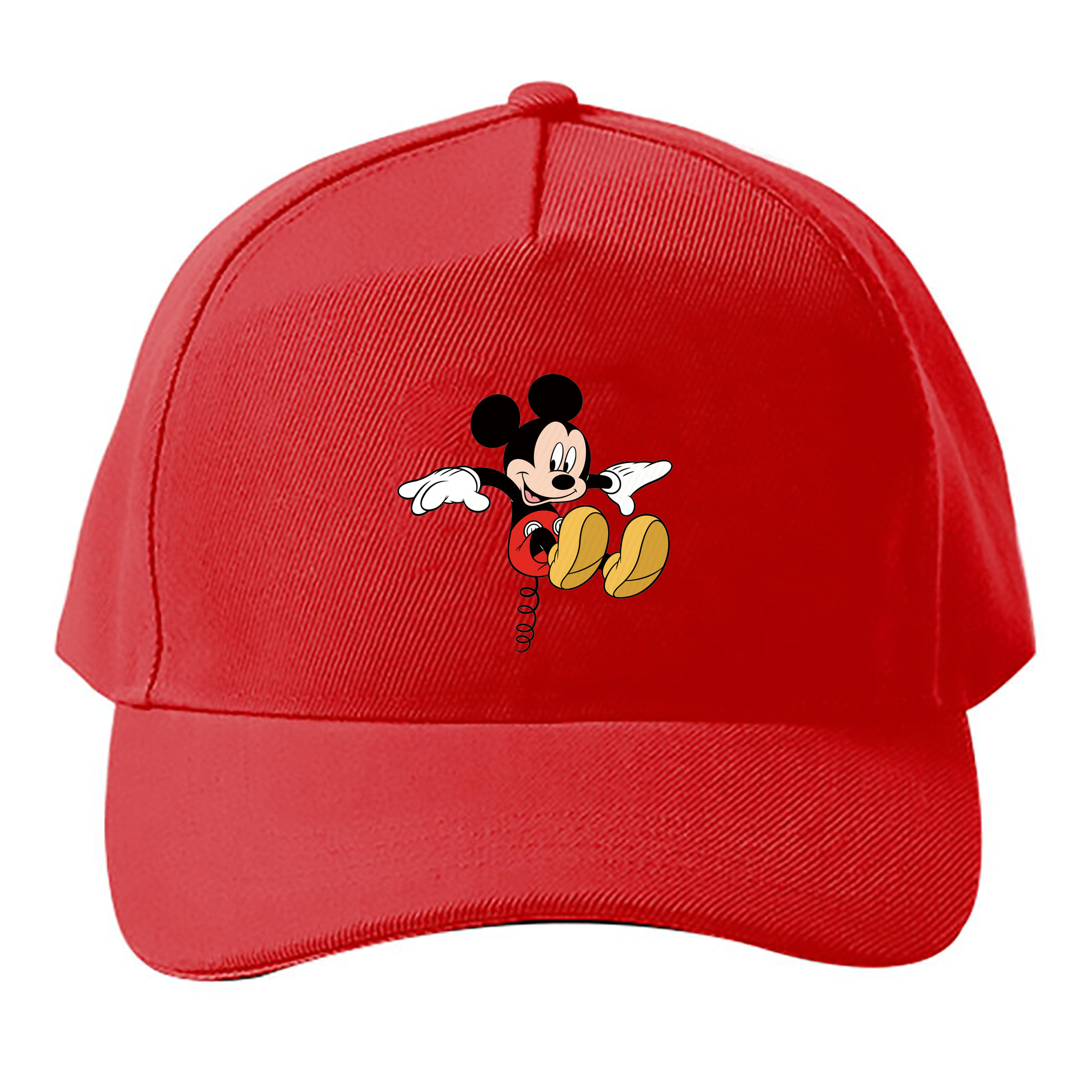 （画像用） ミッキーマウス Mickey Mouse ベースボールキャップ 綿100％ 男女兼用 帽子 スポーツ