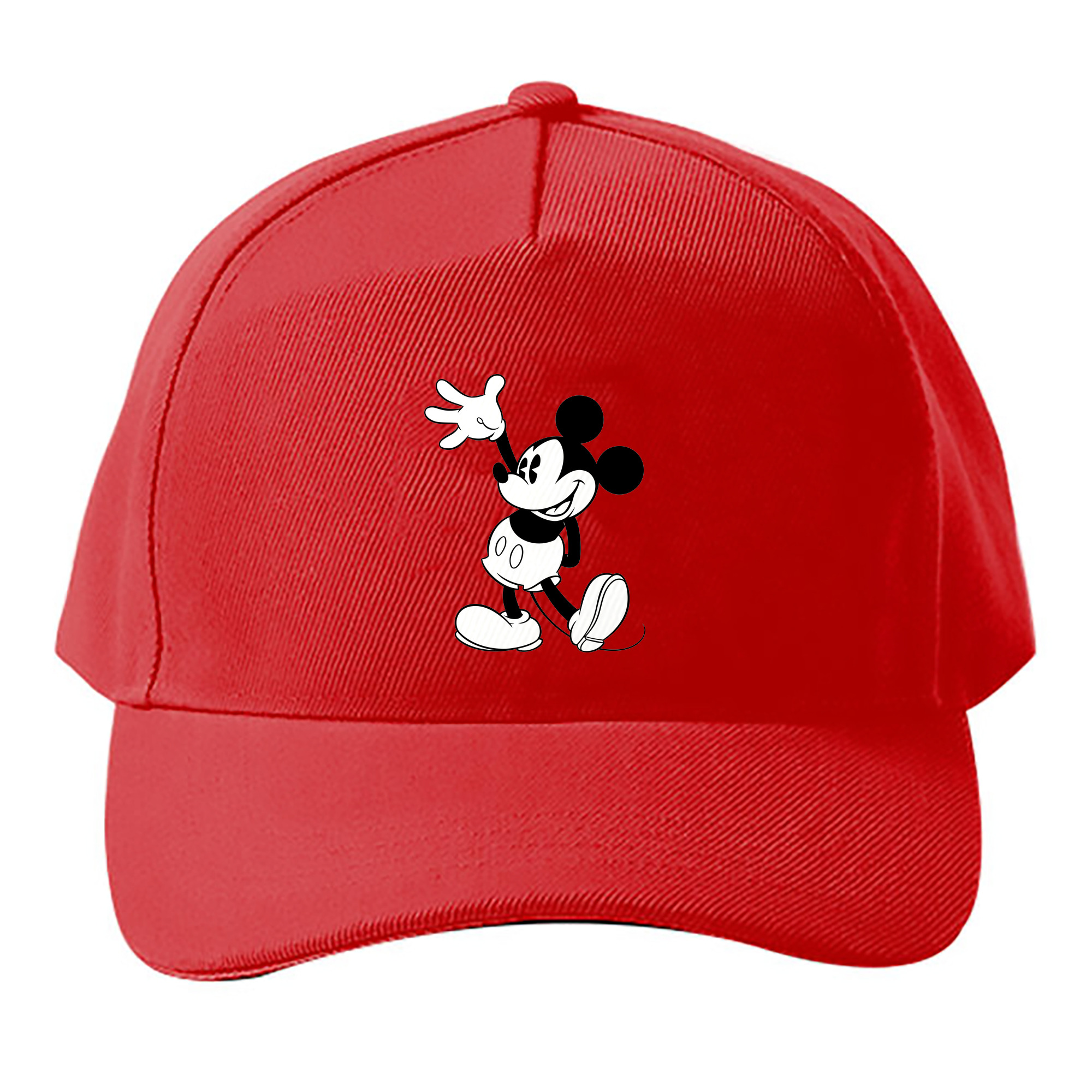 （画像用） ミッキーマウス Mickey Mouse ベースボールキャップ 綿100％ 男女兼用 帽子 スポーツ