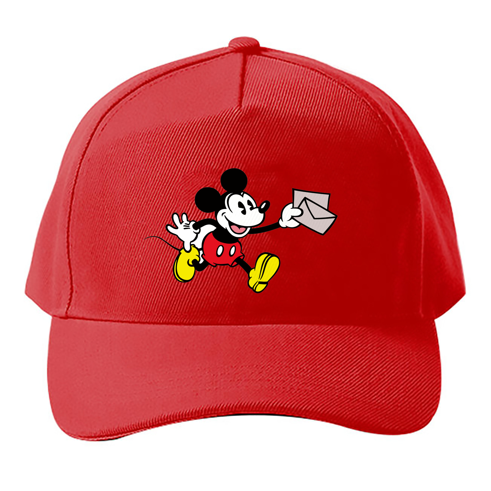 （画像用） ミッキーマウス Mickey Mouse ベースボールキャップ 綿100％ 男女兼用 帽子 スポーツ