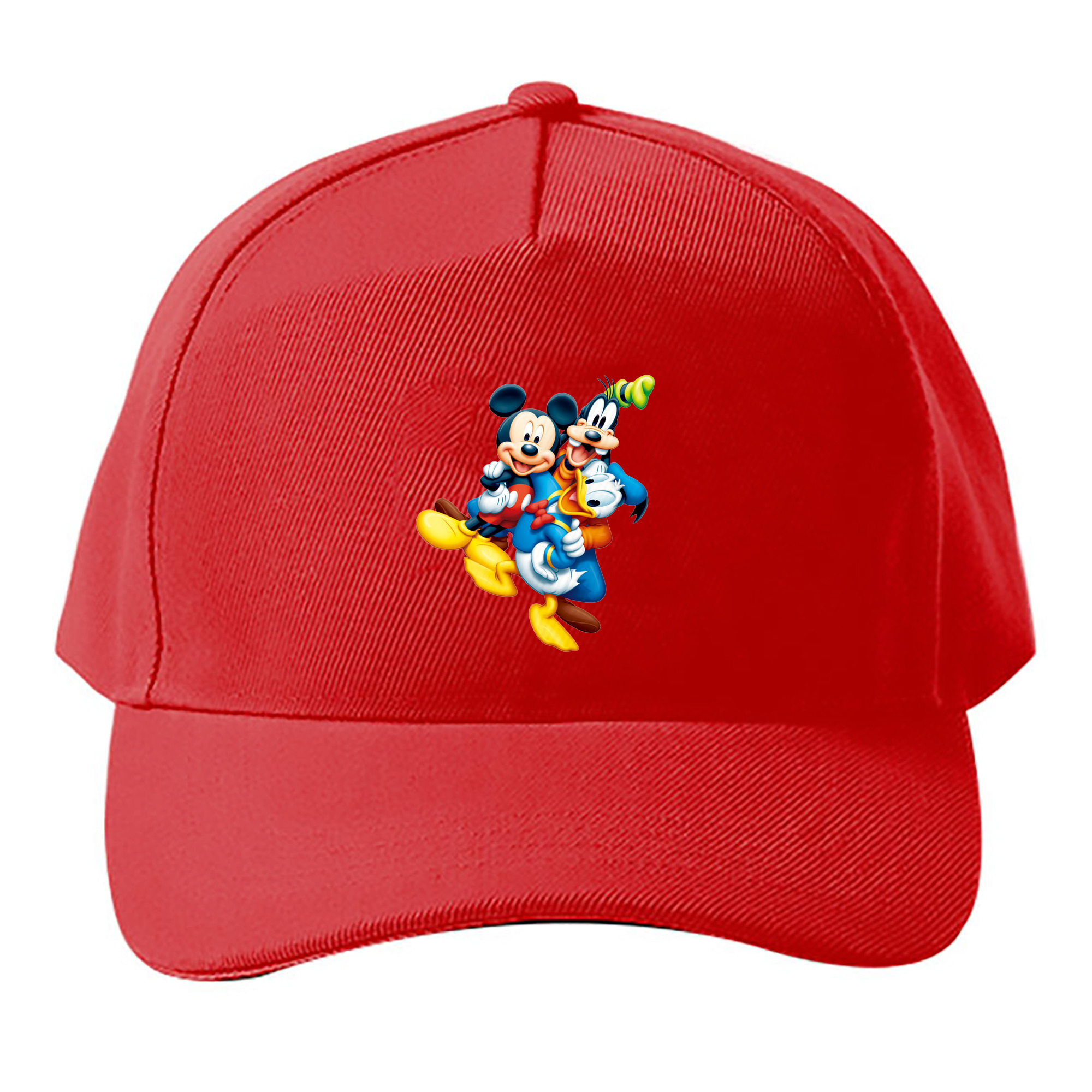 （画像用） ミッキーマウス Mickey Mouse ベースボールキャップ 綿100％ 男女兼用 帽子 スポーツ