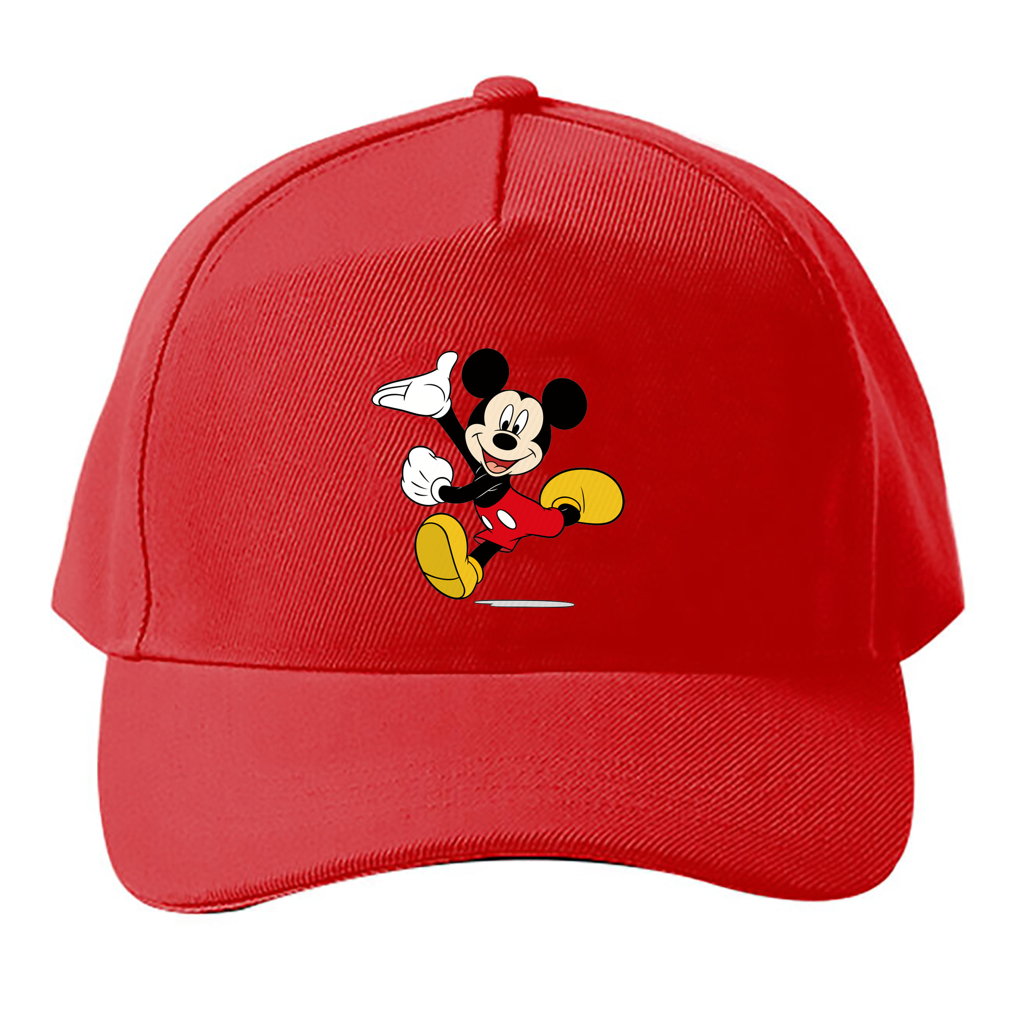 （画像用） ミッキーマウス Mickey Mouse ベースボールキャップ 綿100％ 男女兼用 帽子 スポーツ