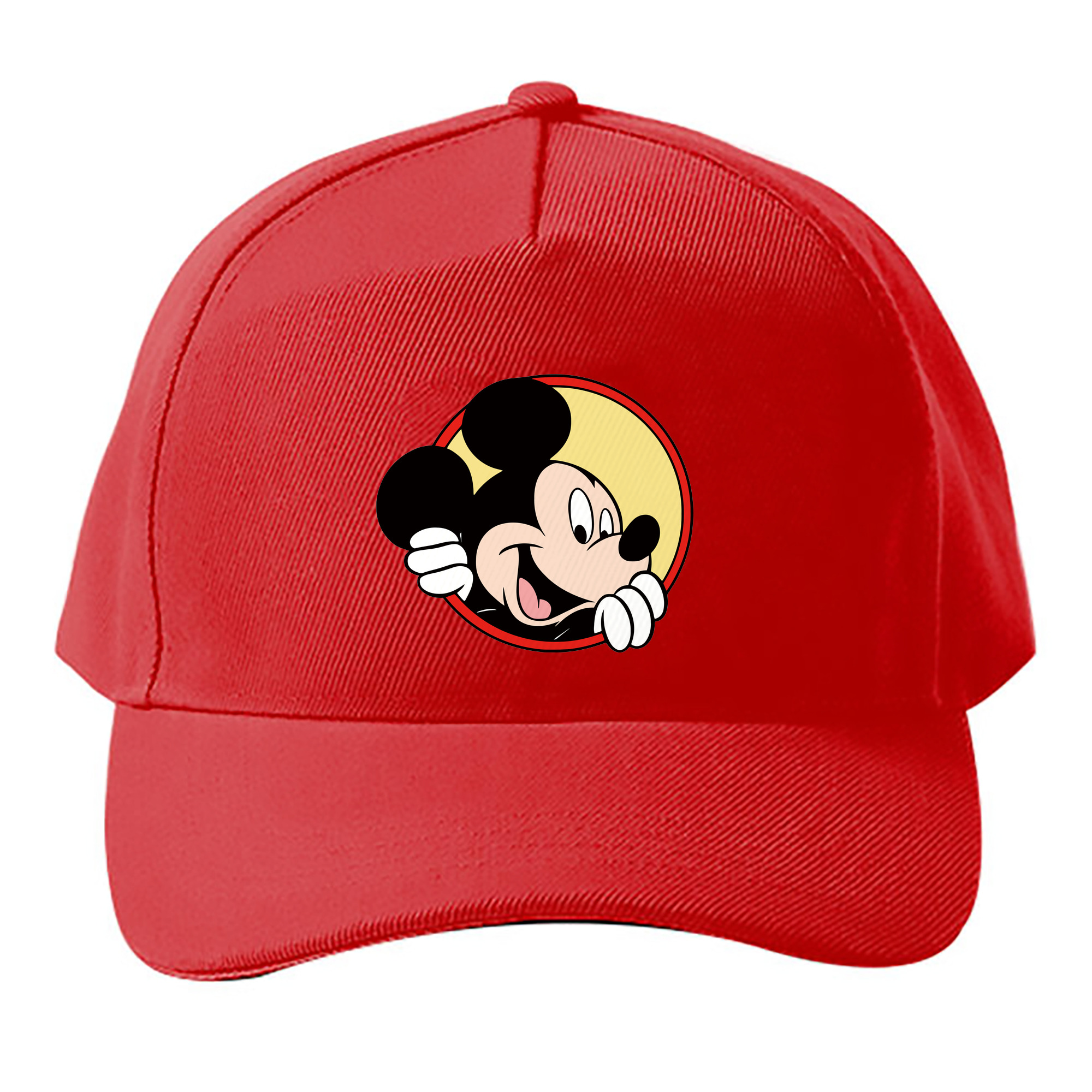 （画像用） ミッキーマウス Mickey Mouse ベースボールキャップ 綿100％ 男女兼用 帽子 スポーツ