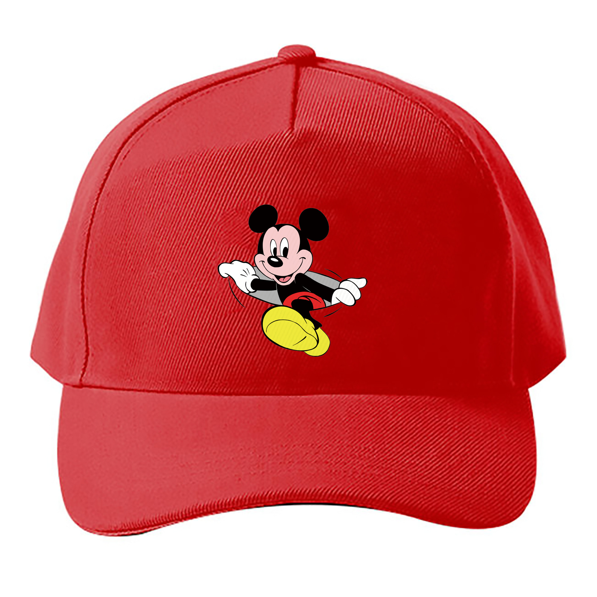 （画像用） ミッキーマウス Mickey Mouse ベースボールキャップ 綿100％ 男女兼用 帽子 スポーツ