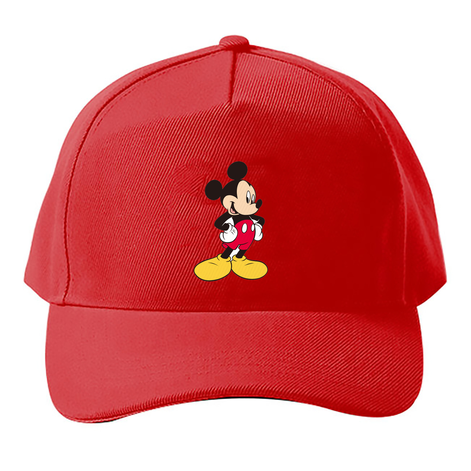 （画像用） ミッキーマウス Mickey Mouse ベースボールキャップ 綿100％ 男女兼用 帽子 スポーツ