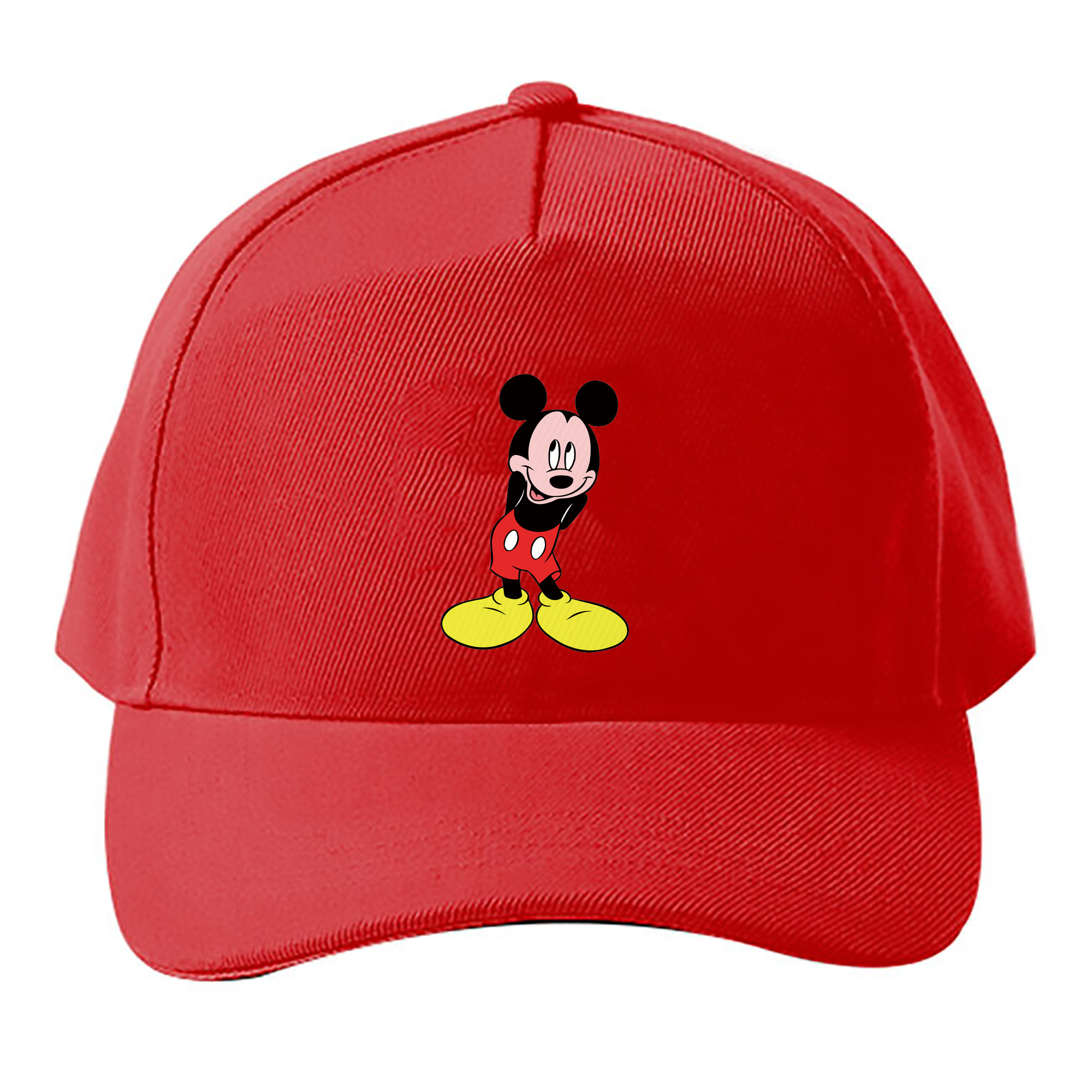 （画像用） ミッキーマウス Mickey Mouse ベースボールキャップ 綿100％ 男女兼用 帽子 スポーツ