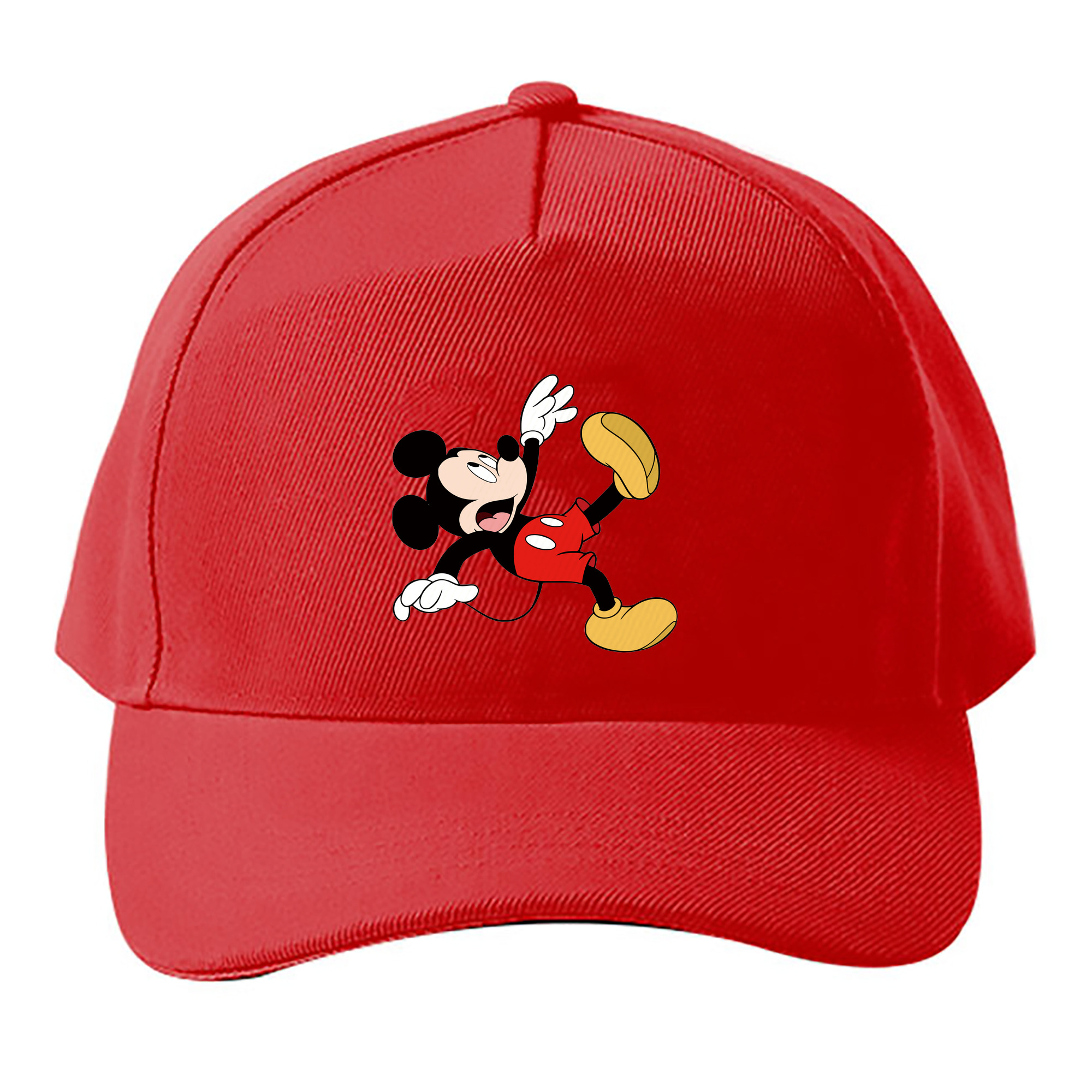 （画像用） ミッキーマウス Mickey Mouse ベースボールキャップ 綿100％ 男女兼用 帽子 スポーツ