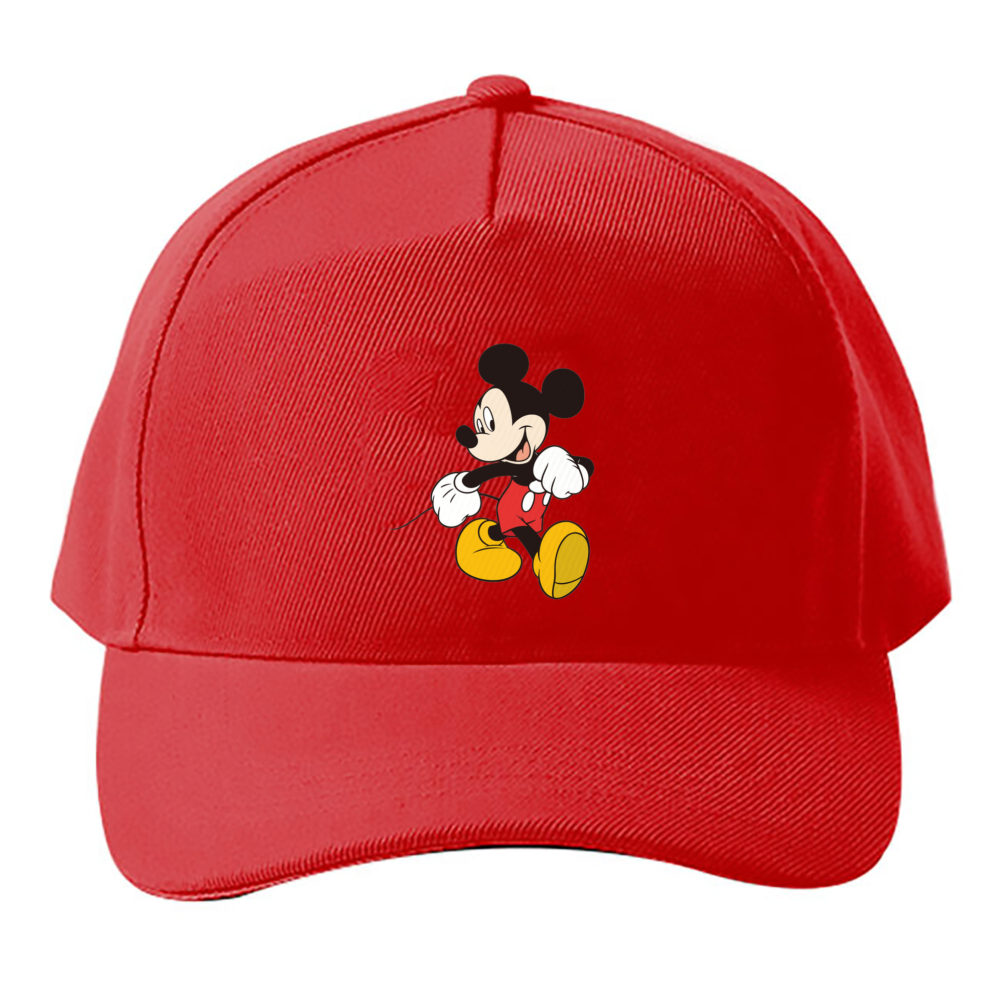 （画像用） ミッキーマウス Mickey Mouse ベースボールキャップ 綿100％ 男女兼用 帽子 スポーツ