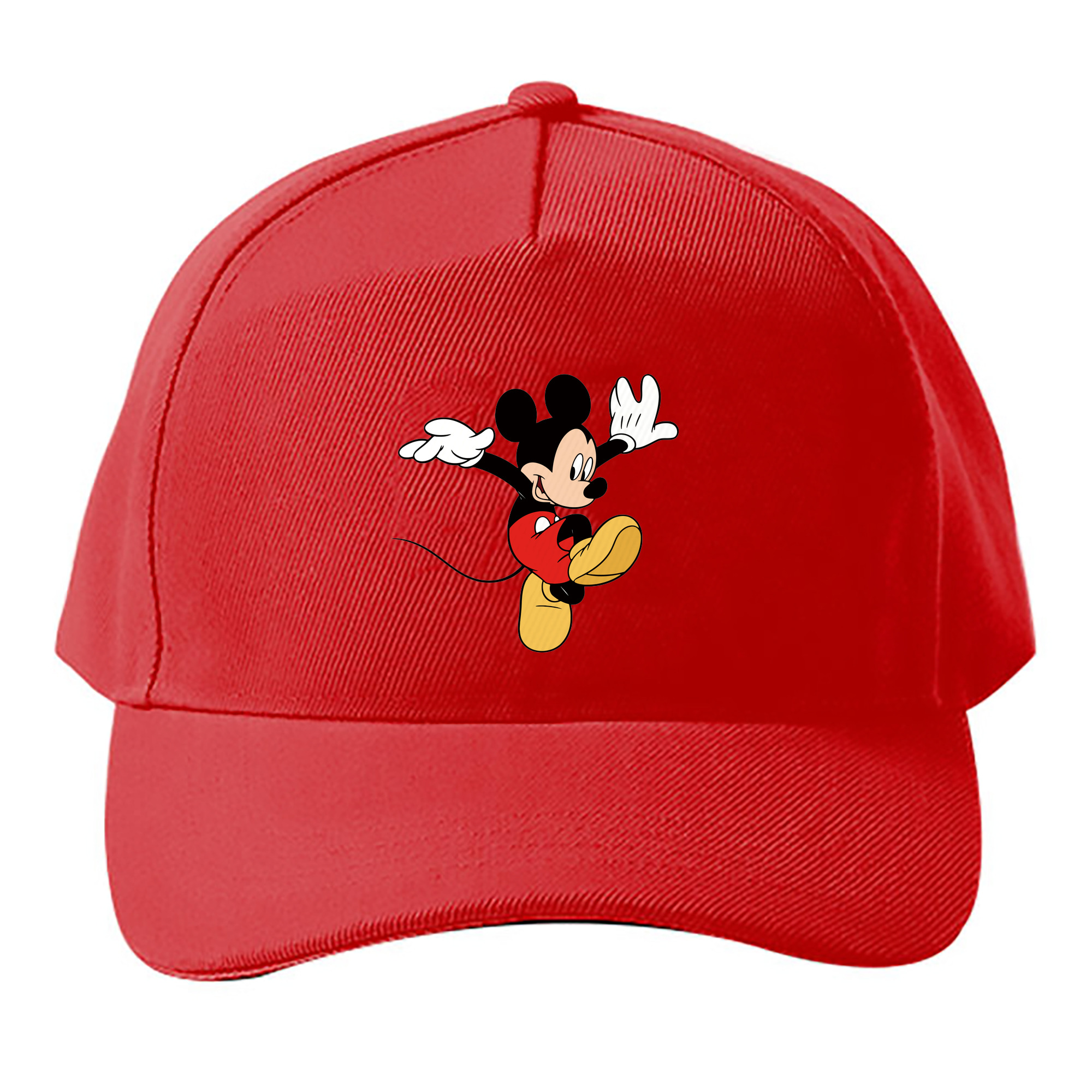 （画像用） ミッキーマウス Mickey Mouse ベースボールキャップ 綿100％ 男女兼用 帽子 スポーツ