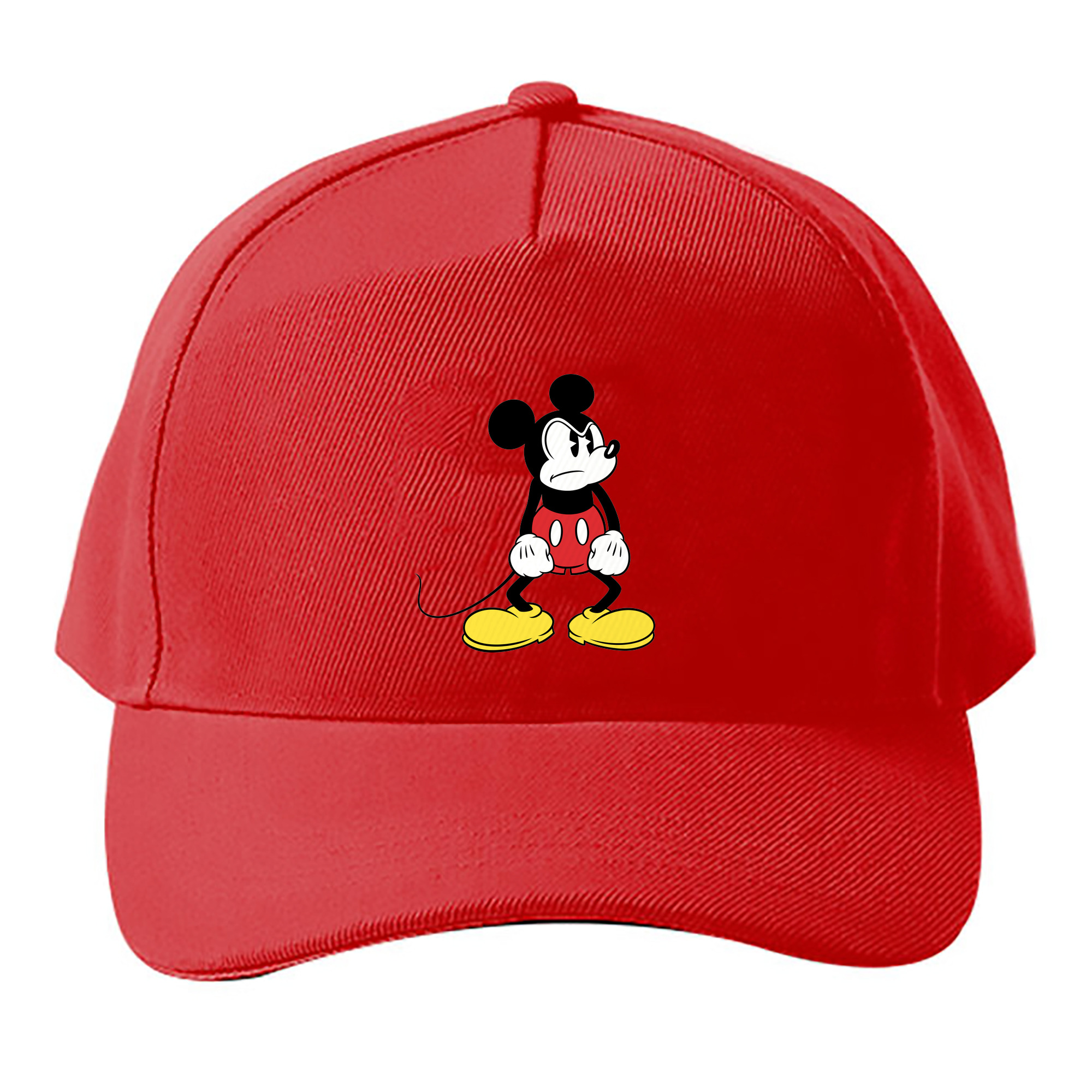 （画像用） ミッキーマウス Mickey Mouse ベースボールキャップ 綿100％ 男女兼用 帽子 スポーツ