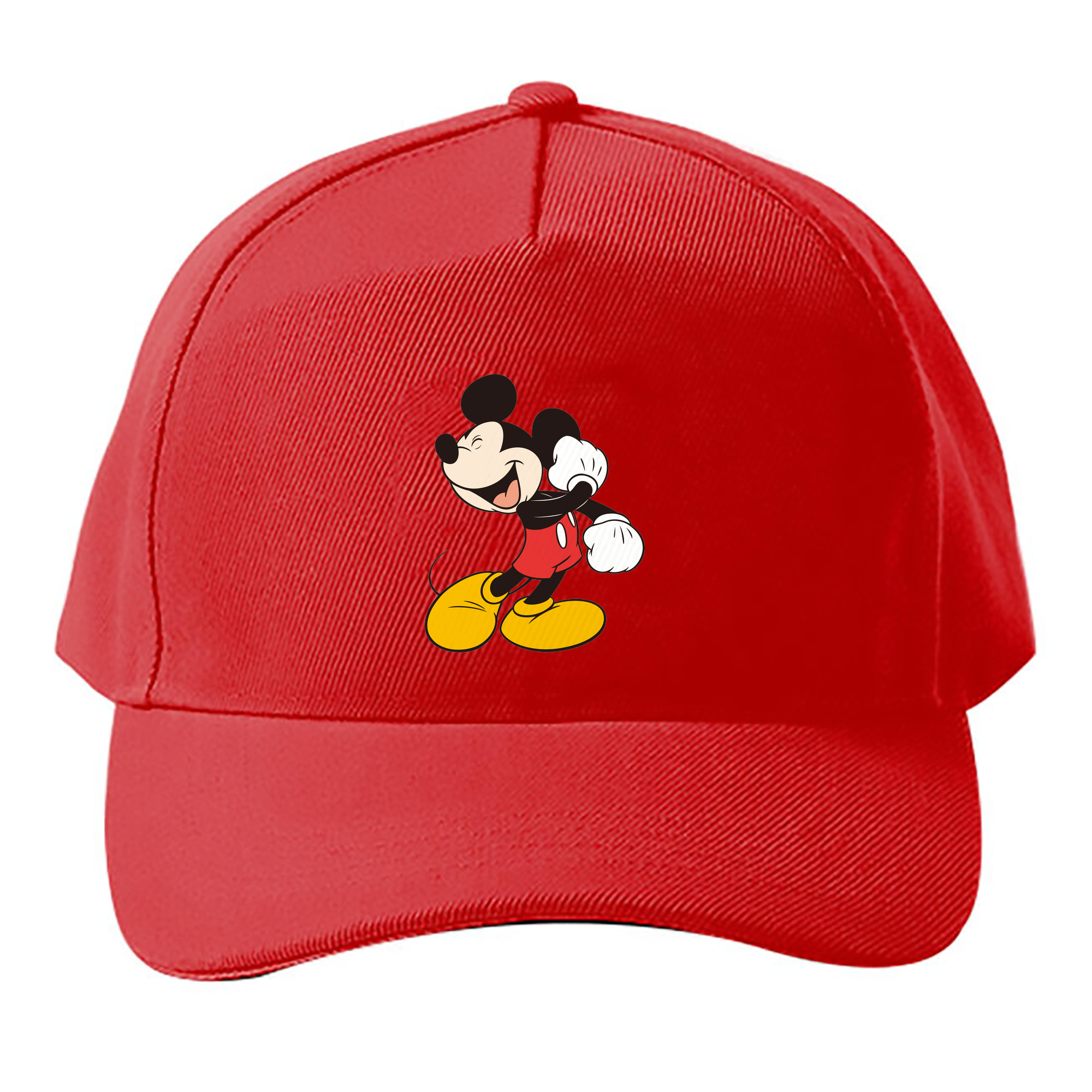 （画像用） ミッキーマウス Mickey Mouse ベースボールキャップ 綿100％ 男女兼用 帽子 スポーツ