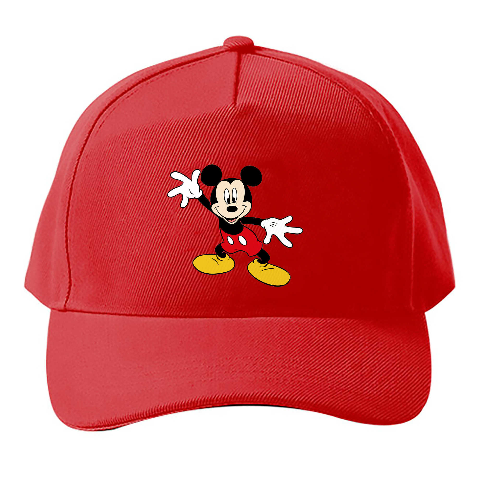 （画像用） ミッキーマウス Mickey Mouse ベースボールキャップ 綿100％ 男女兼用 帽子 スポーツ