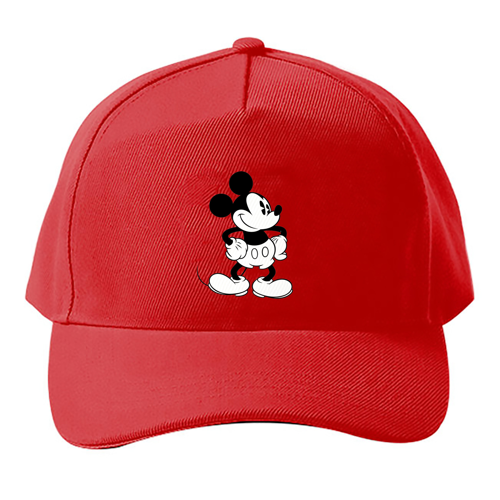 （画像用） ミッキーマウス Mickey Mouse ベースボールキャップ 綿100％ 男女兼用 帽子 スポーツ
