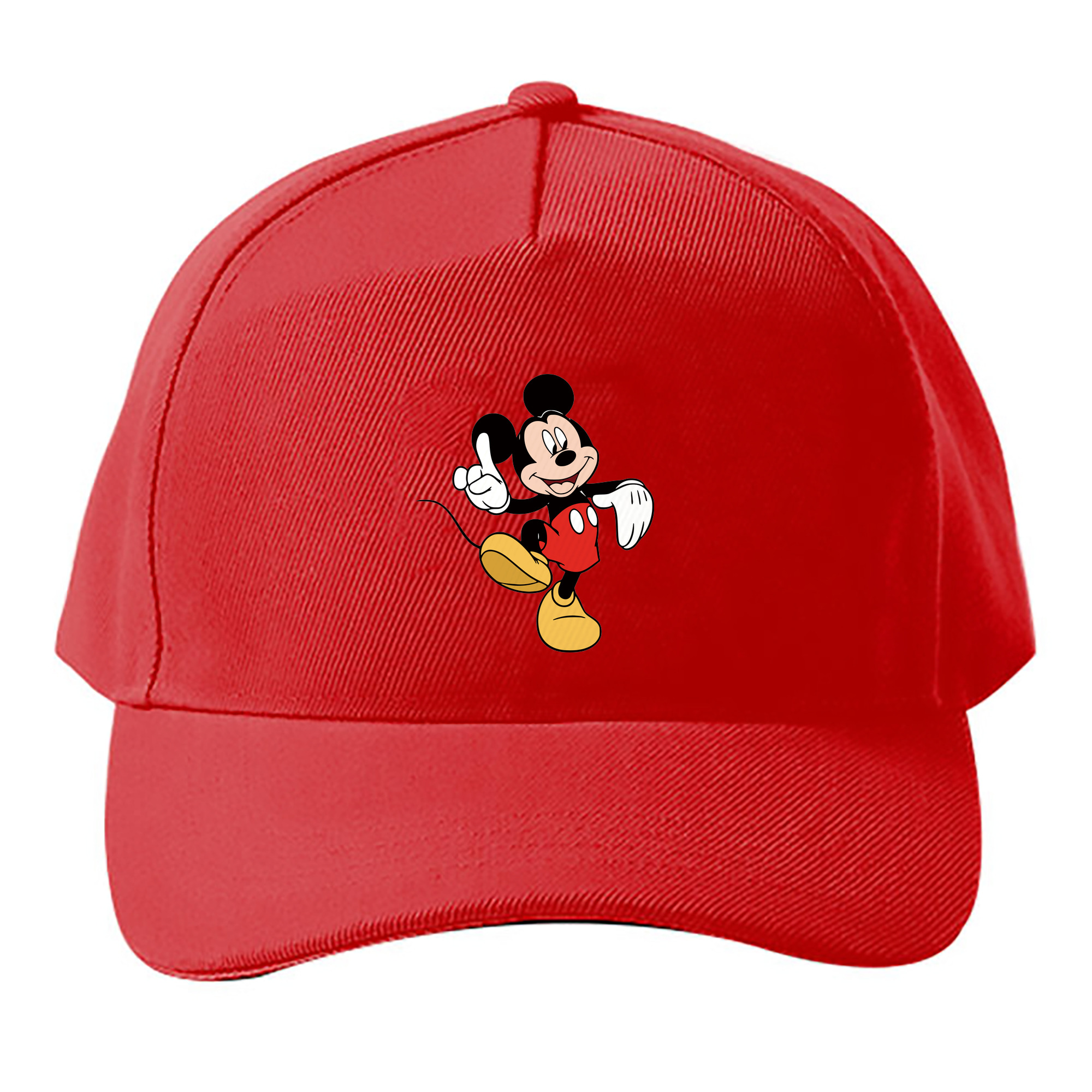 （画像用） ミッキーマウス Mickey Mouse ベースボールキャップ 綿100％ 男女兼用 帽子 スポーツ