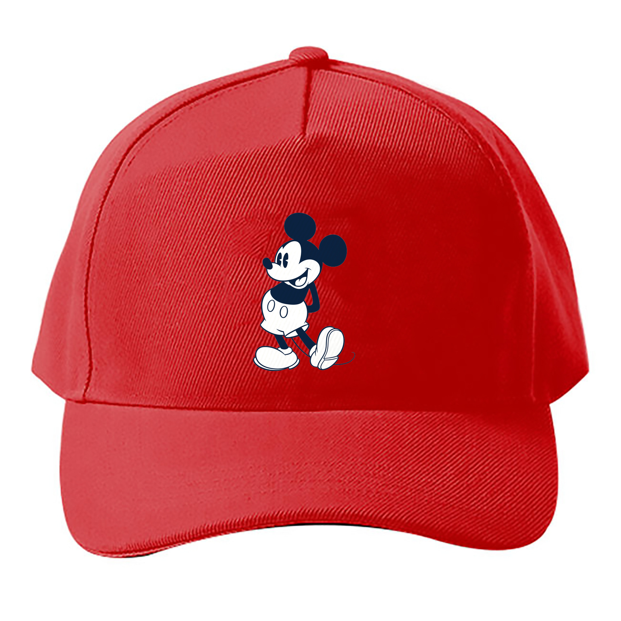 （画像用） ミッキーマウス Mickey Mouse ベースボールキャップ 綿100％ 男女兼用 帽子 スポーツ