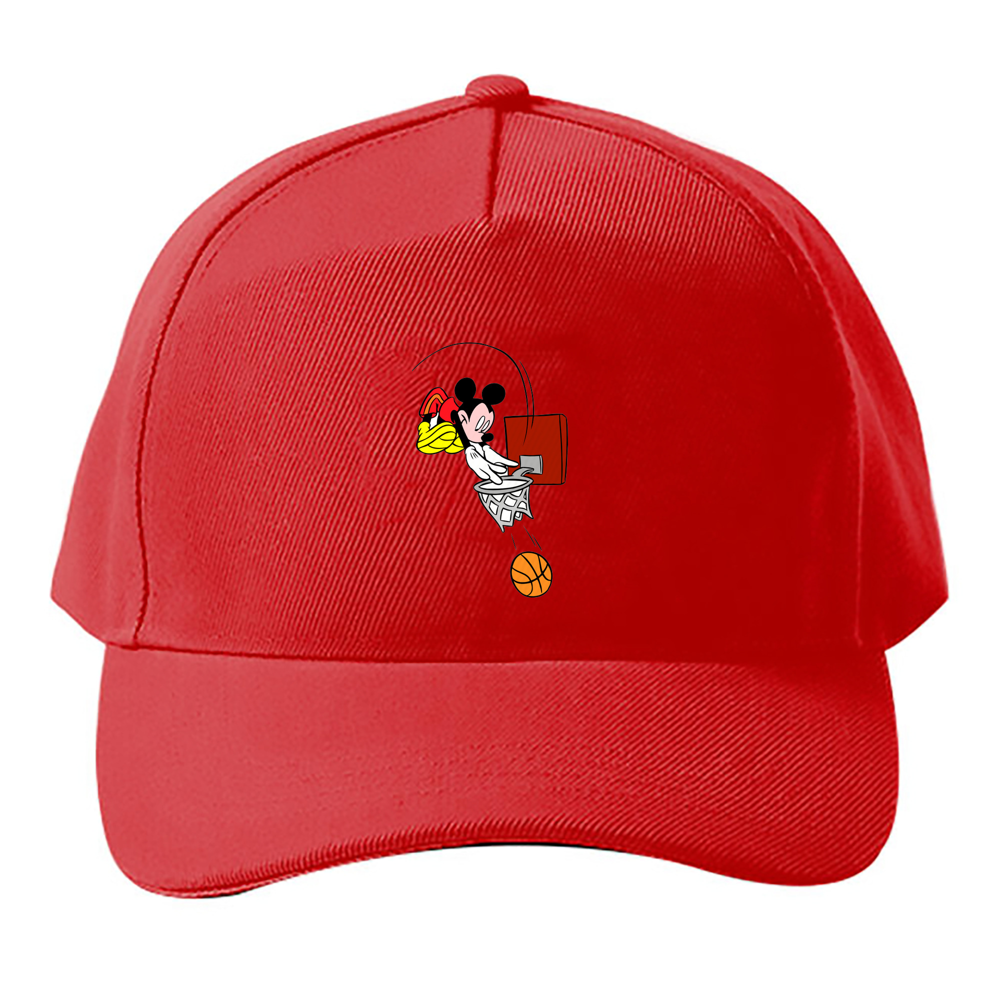 （画像用） ミッキーマウス Mickey Mouse ベースボールキャップ 綿100％ 男女兼用 帽子 スポーツ