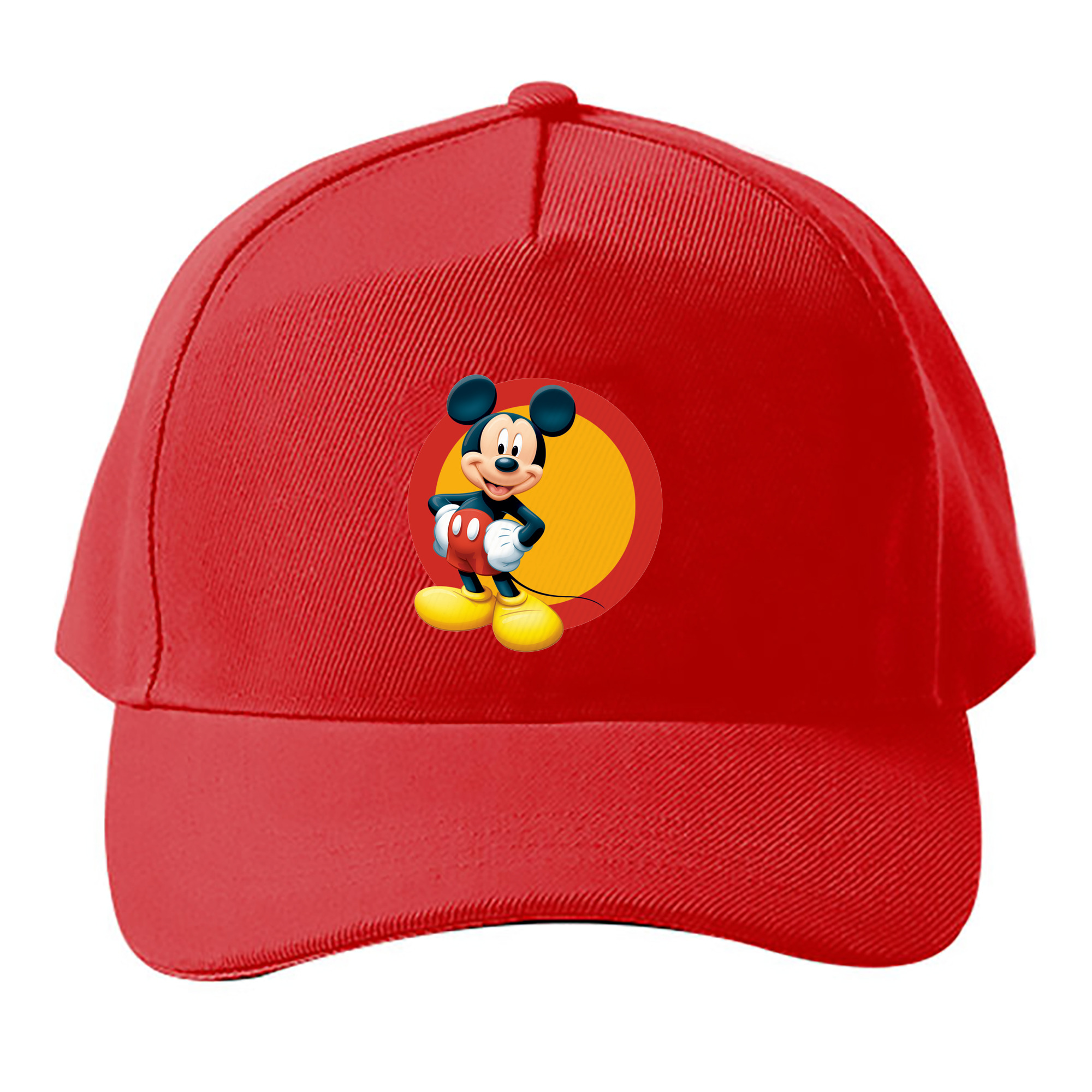 （画像用） ミッキーマウス Mickey Mouse ベースボールキャップ 綿100％ 男女兼用 帽子 スポーツ