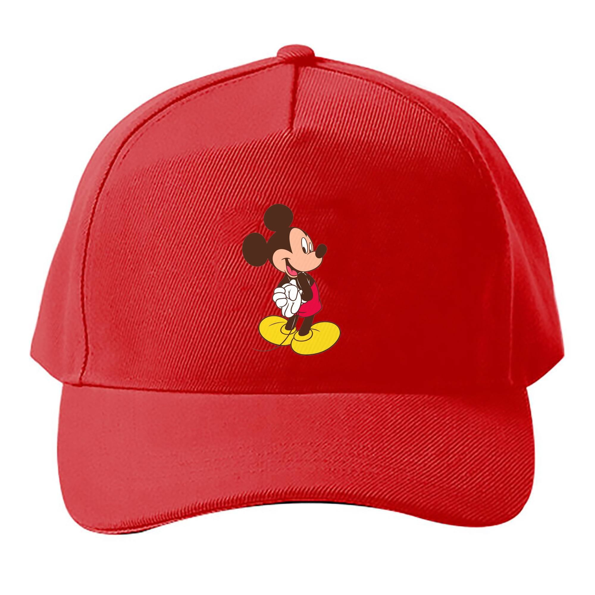 （画像用） ミッキーマウス Mickey Mouse ベースボールキャップ 綿100％ 男女兼用 帽子 スポーツ