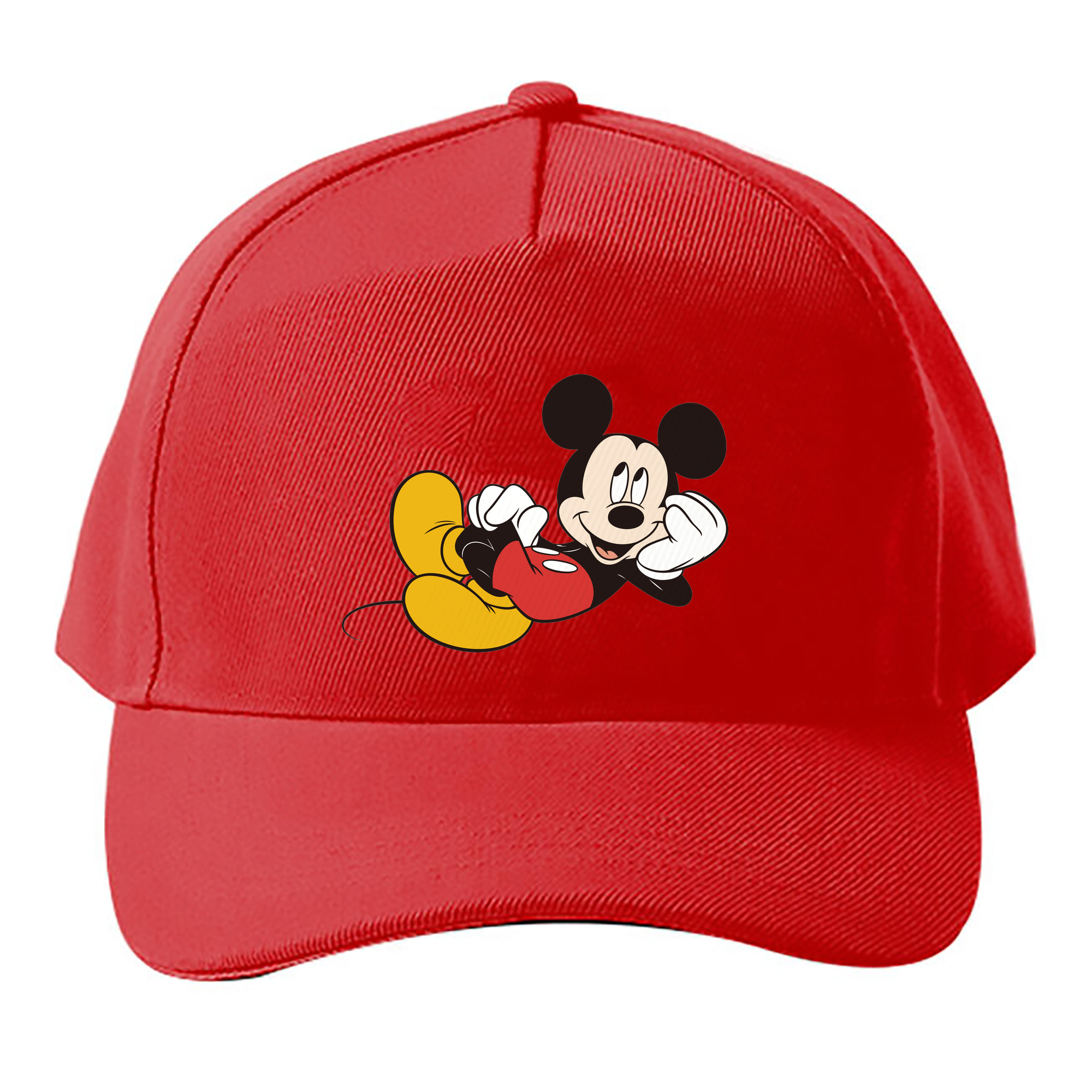 （画像用） ミッキーマウス Mickey Mouse ベースボールキャップ 綿100％ 男女兼用 帽子 スポーツ