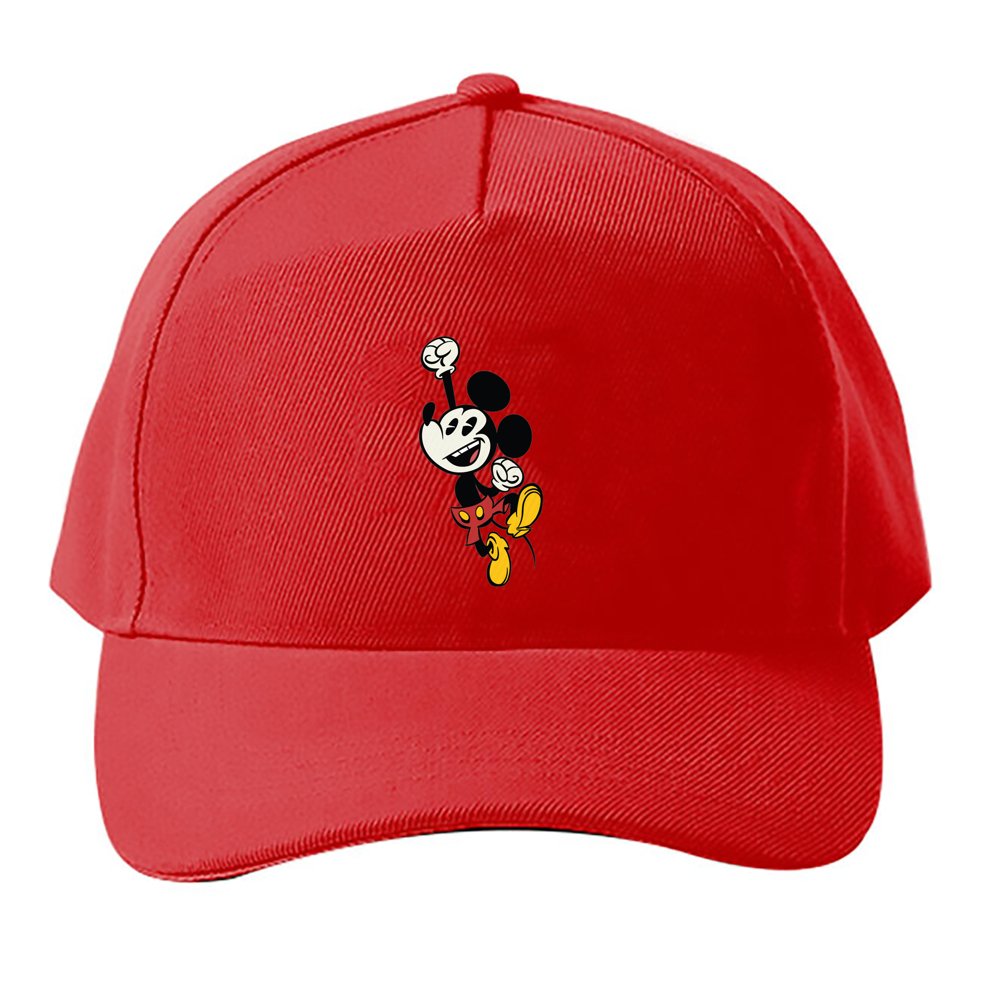 （画像用） ミッキーマウス Mickey Mouse ベースボールキャップ 綿100％ 男女兼用 帽子 スポーツ