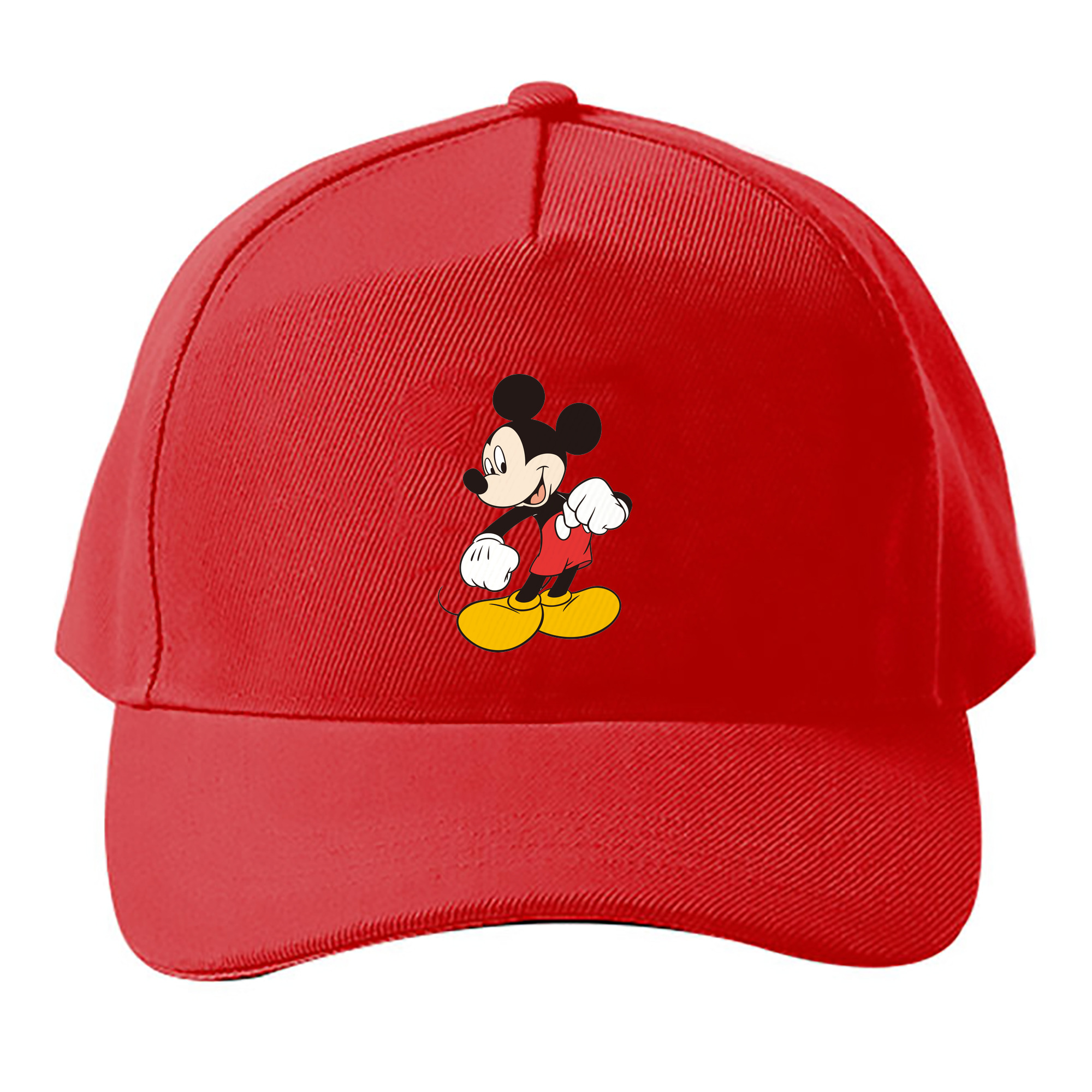 （画像用） ミッキーマウス Mickey Mouse ベースボールキャップ 綿100％ 男女兼用 帽子 スポーツ