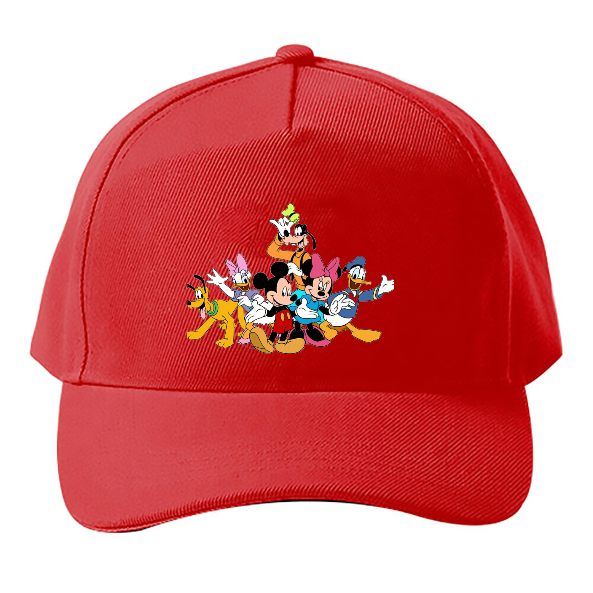 （画像用） ミッキーマウス Mickey Mouse ベースボールキャップ 綿100％ 男女兼用 帽子 スポーツ
