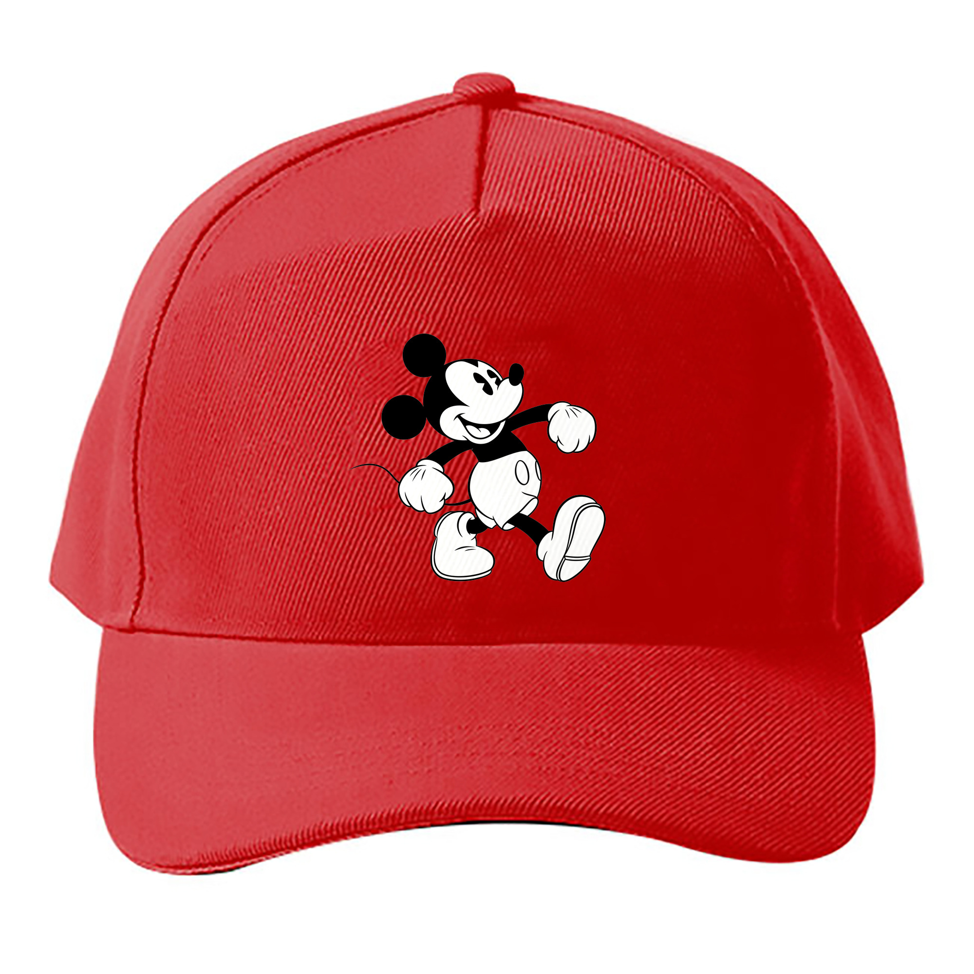 （画像用） ミッキーマウス Mickey Mouse ベースボールキャップ 綿100％ 男女兼用 帽子 スポーツ