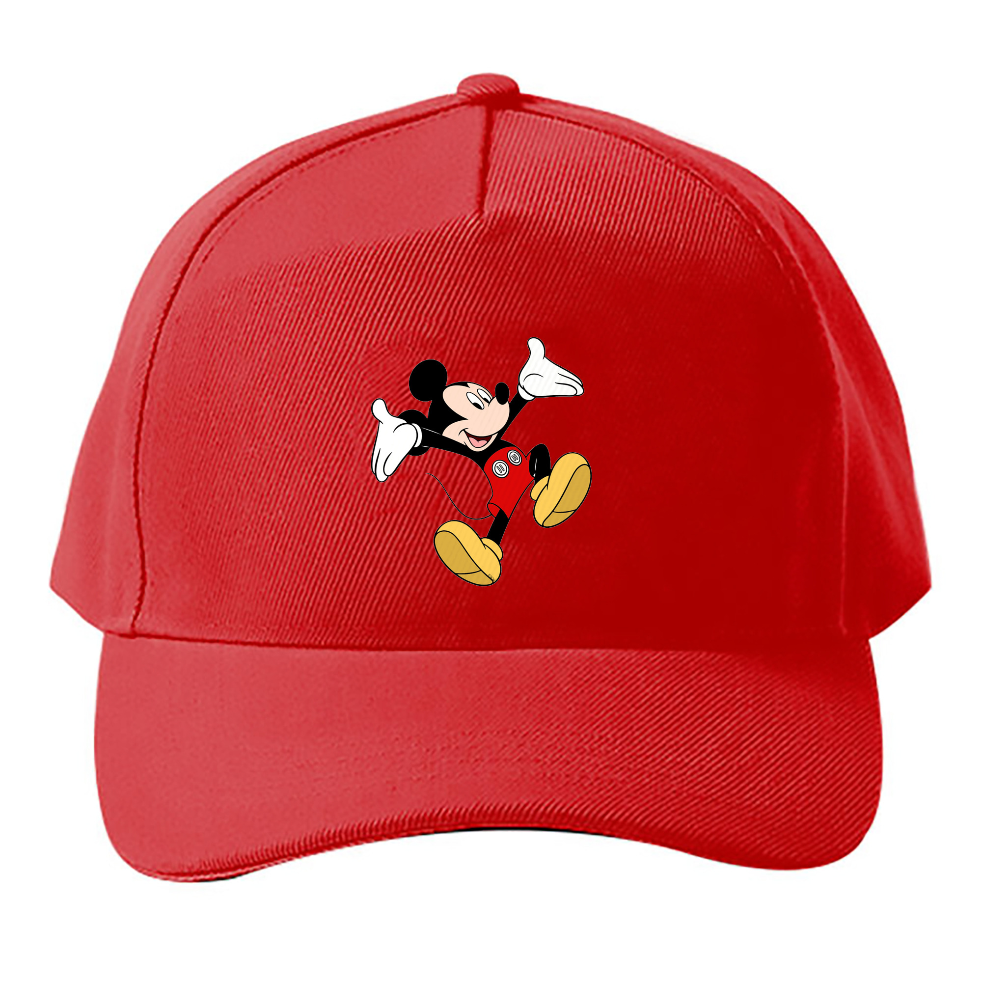 （画像用） ミッキーマウス Mickey Mouse ベースボールキャップ 綿100％ 男女兼用 帽子 スポーツ