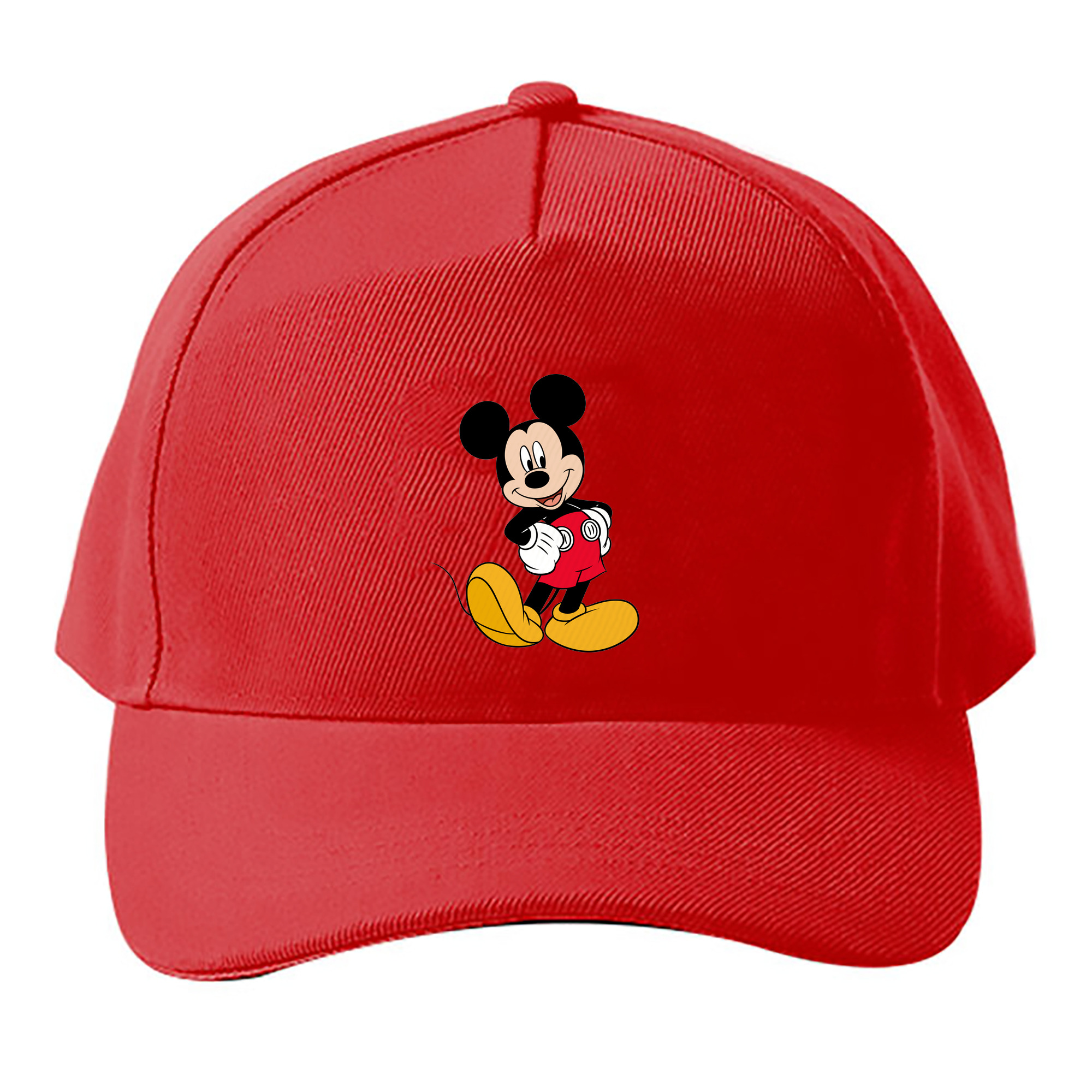 （画像用） ミッキーマウス Mickey Mouse ベースボールキャップ 綿100％ 男女兼用 帽子 スポーツ