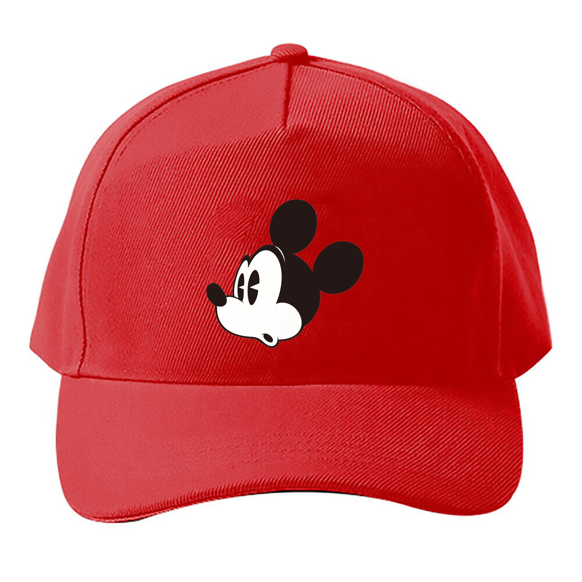 （画像用） ミッキーマウス Mickey Mouse ベースボールキャップ 綿100％ 男女兼用 帽子 スポーツ