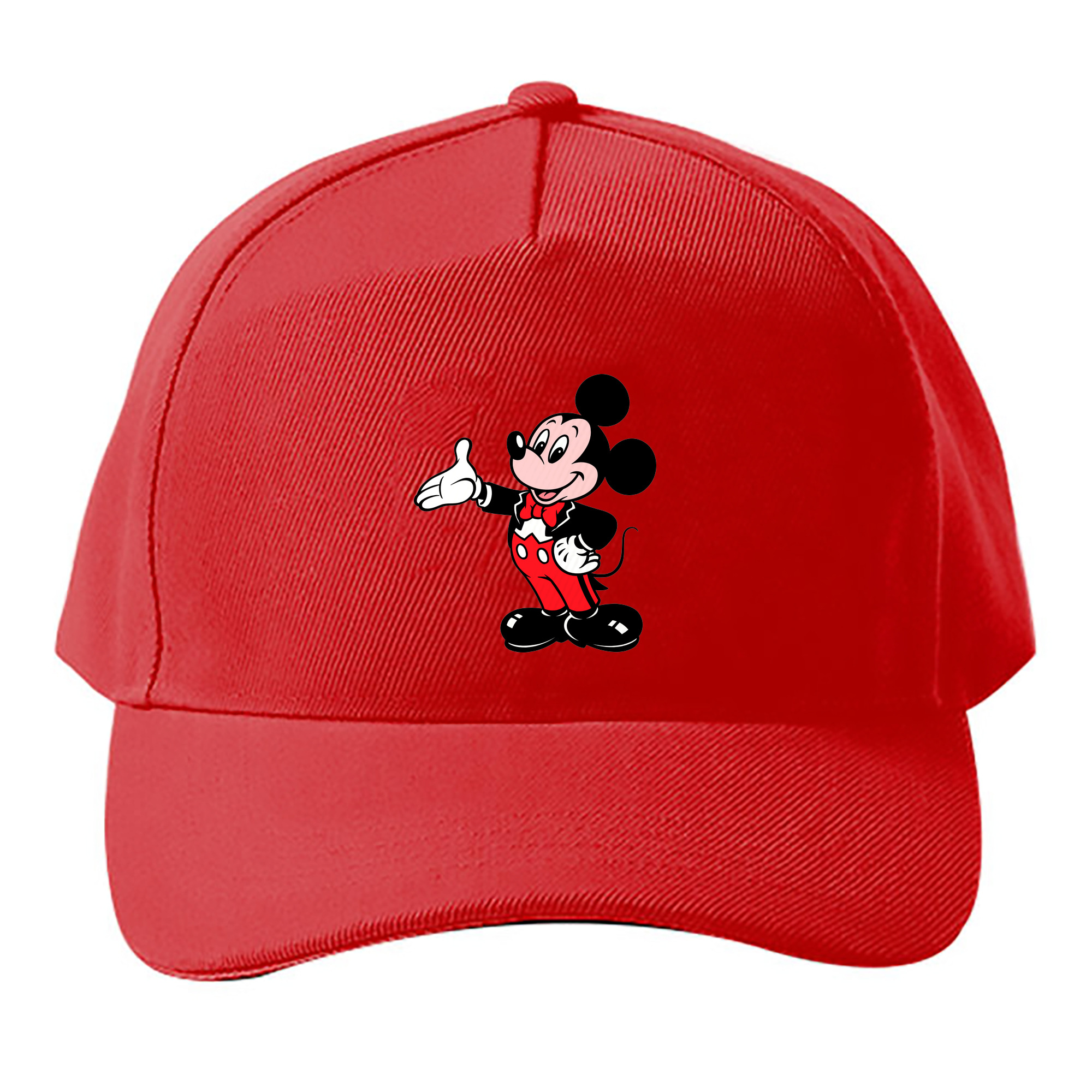 （画像用） ミッキーマウス Mickey Mouse ベースボールキャップ 綿100％ 男女兼用 帽子 スポーツ