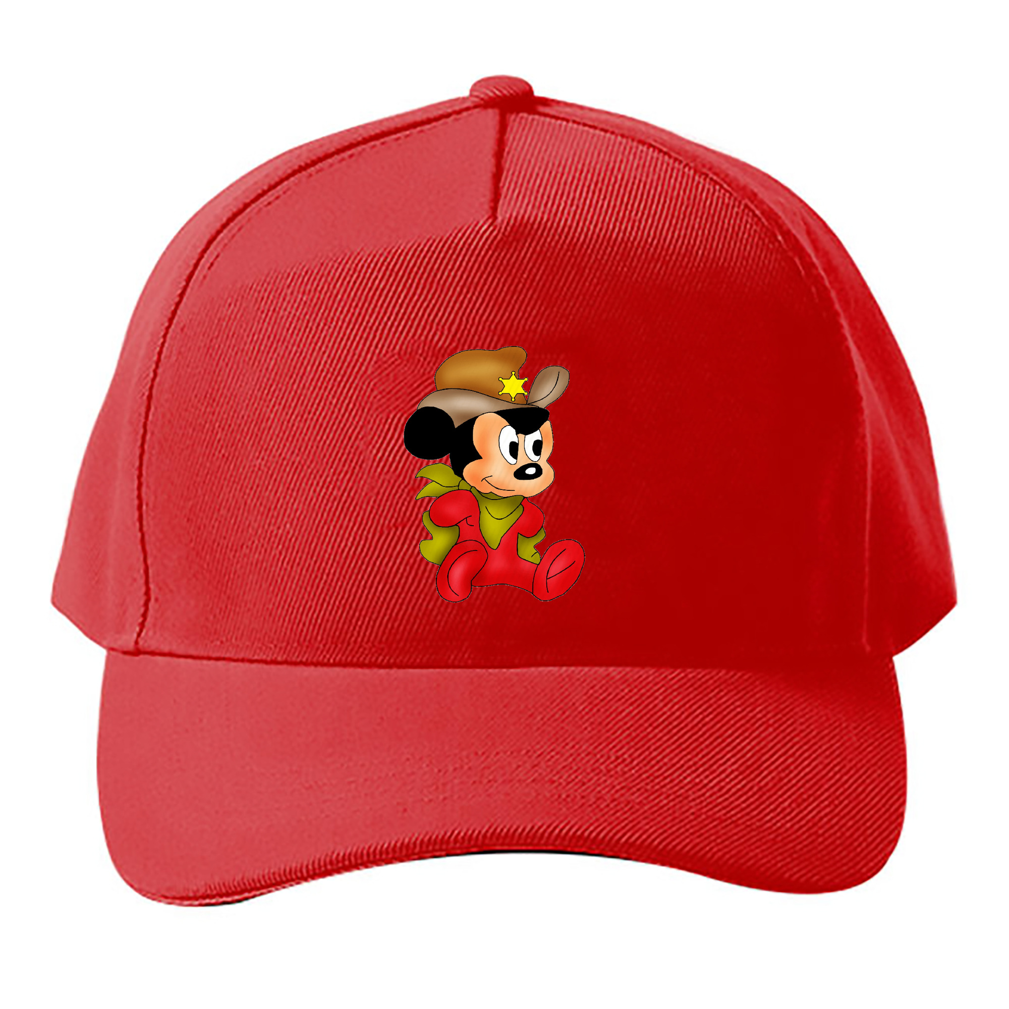 （画像用） ミッキーマウス Mickey Mouse ベースボールキャップ 綿100％ 男女兼用 帽子 スポーツ