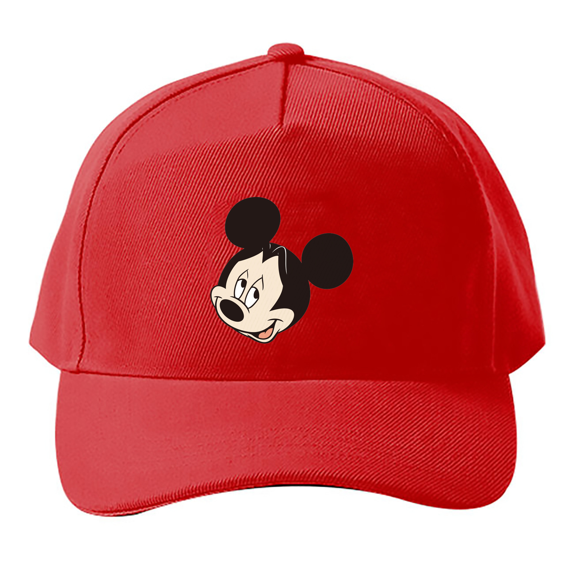 （画像用） ミッキーマウス Mickey Mouse ベースボールキャップ 綿100％ 男女兼用 帽子 スポーツ