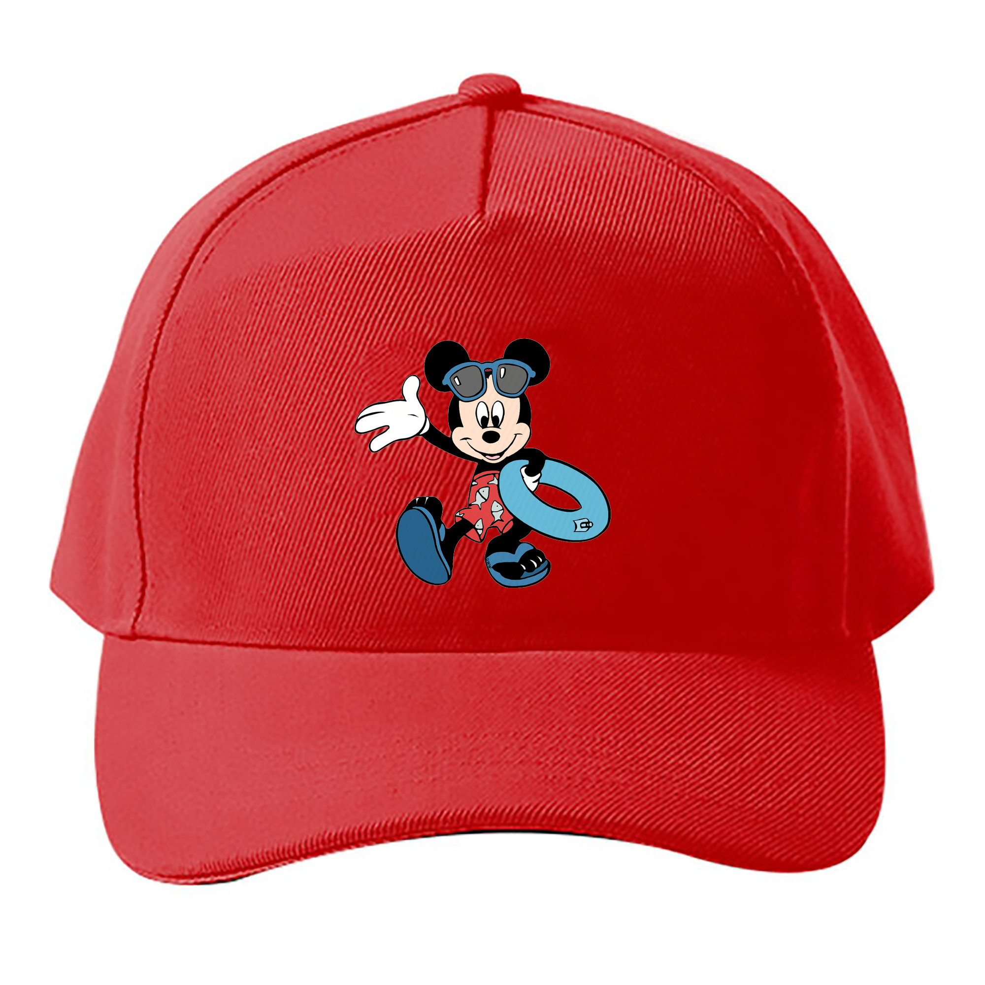 （画像用） ミッキーマウス Mickey Mouse ベースボールキャップ 綿100％ 男女兼用 帽子 スポーツ
