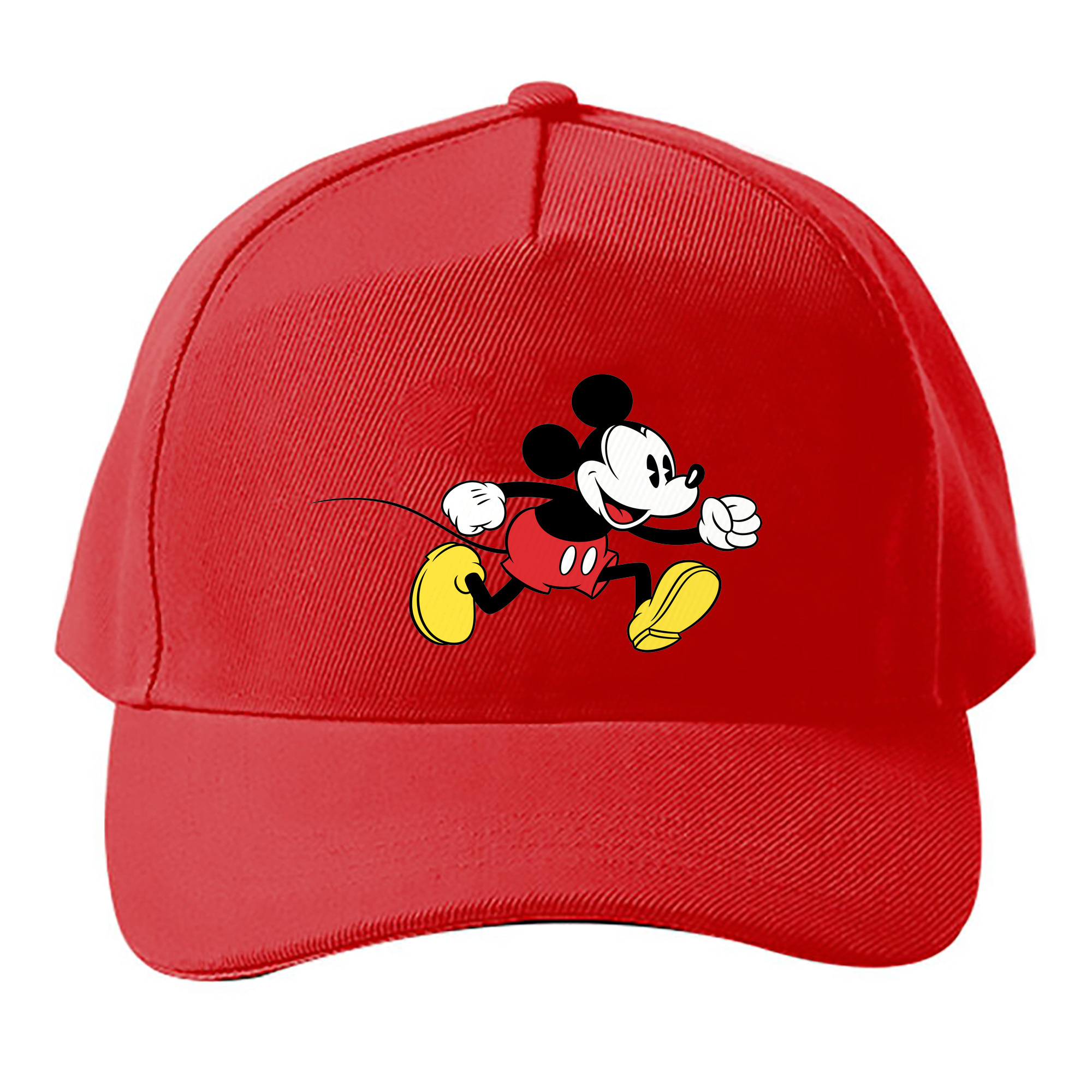（画像用） ミッキーマウス Mickey Mouse ベースボールキャップ 綿100％ 男女兼用 帽子 スポーツ
