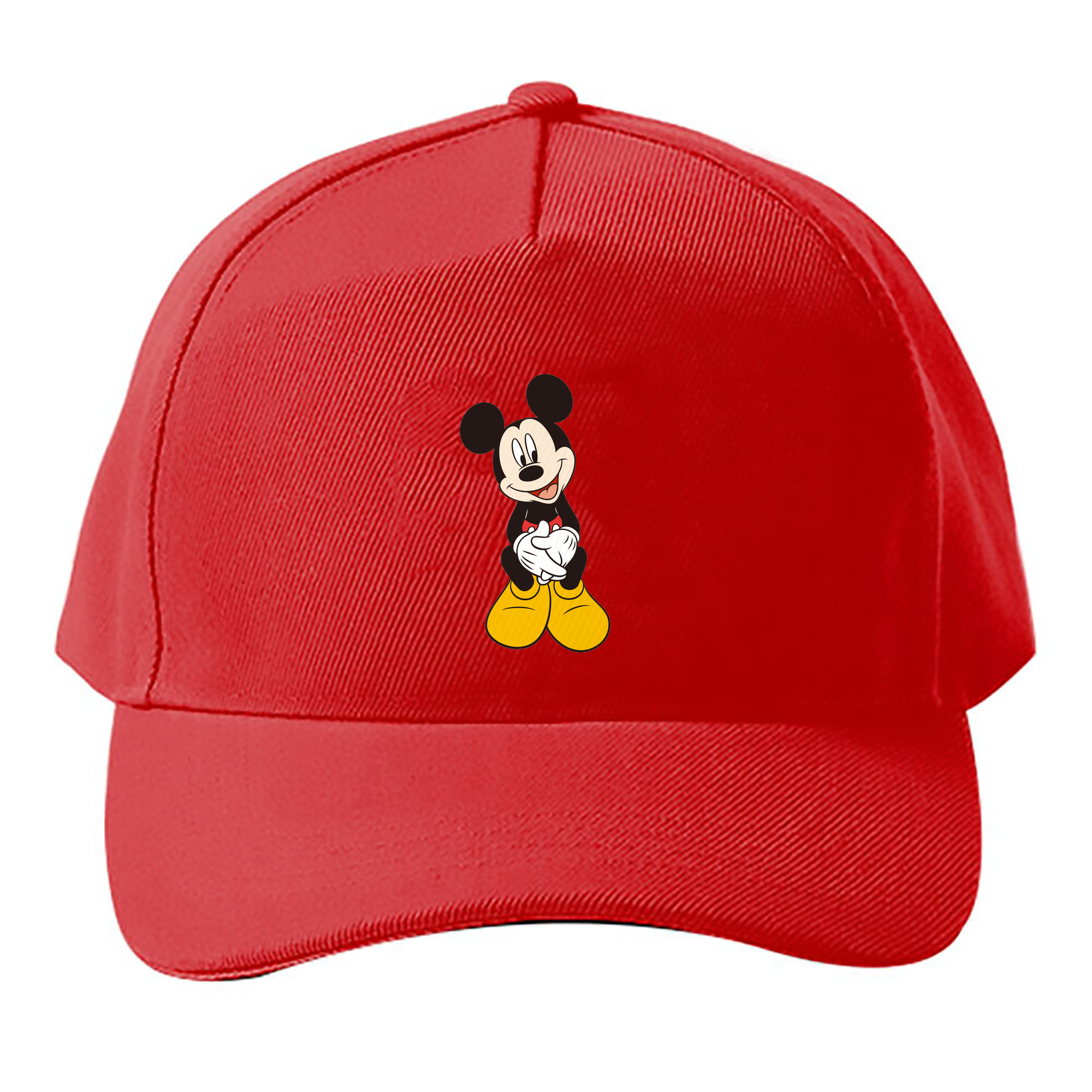 （画像用） ミッキーマウス Mickey Mouse ベースボールキャップ 綿100％ 男女兼用 帽子 スポーツ